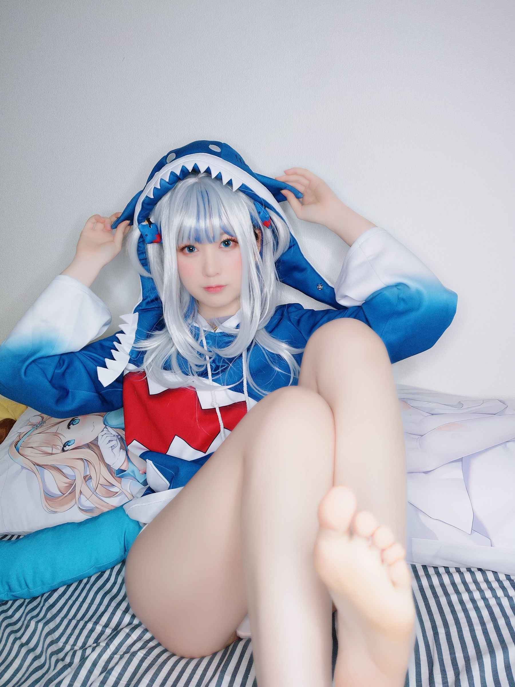 Yuki亭 -   Gawer gura cosplay