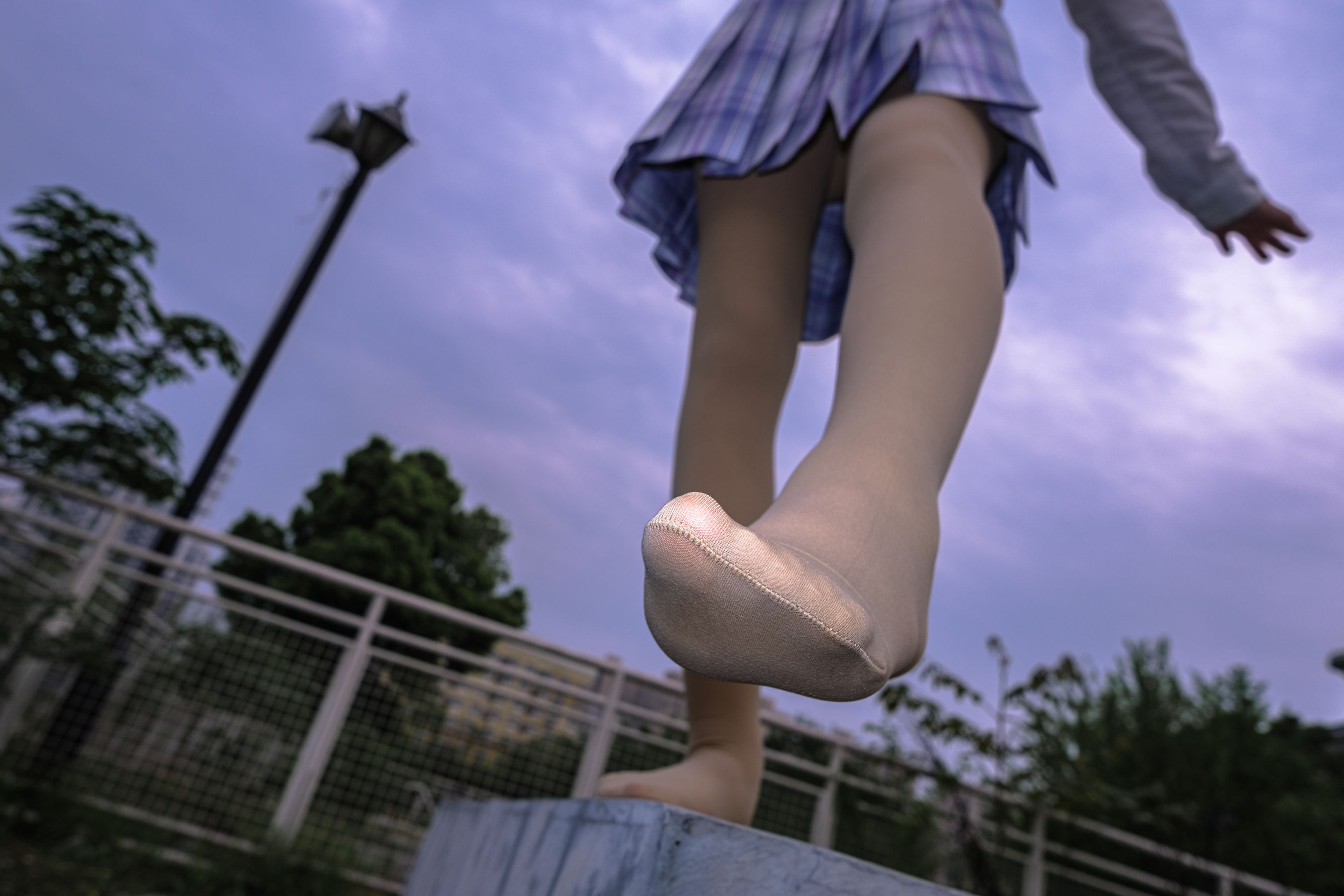 森萝财团写真 月下001 小夜 肉丝 300D 真空