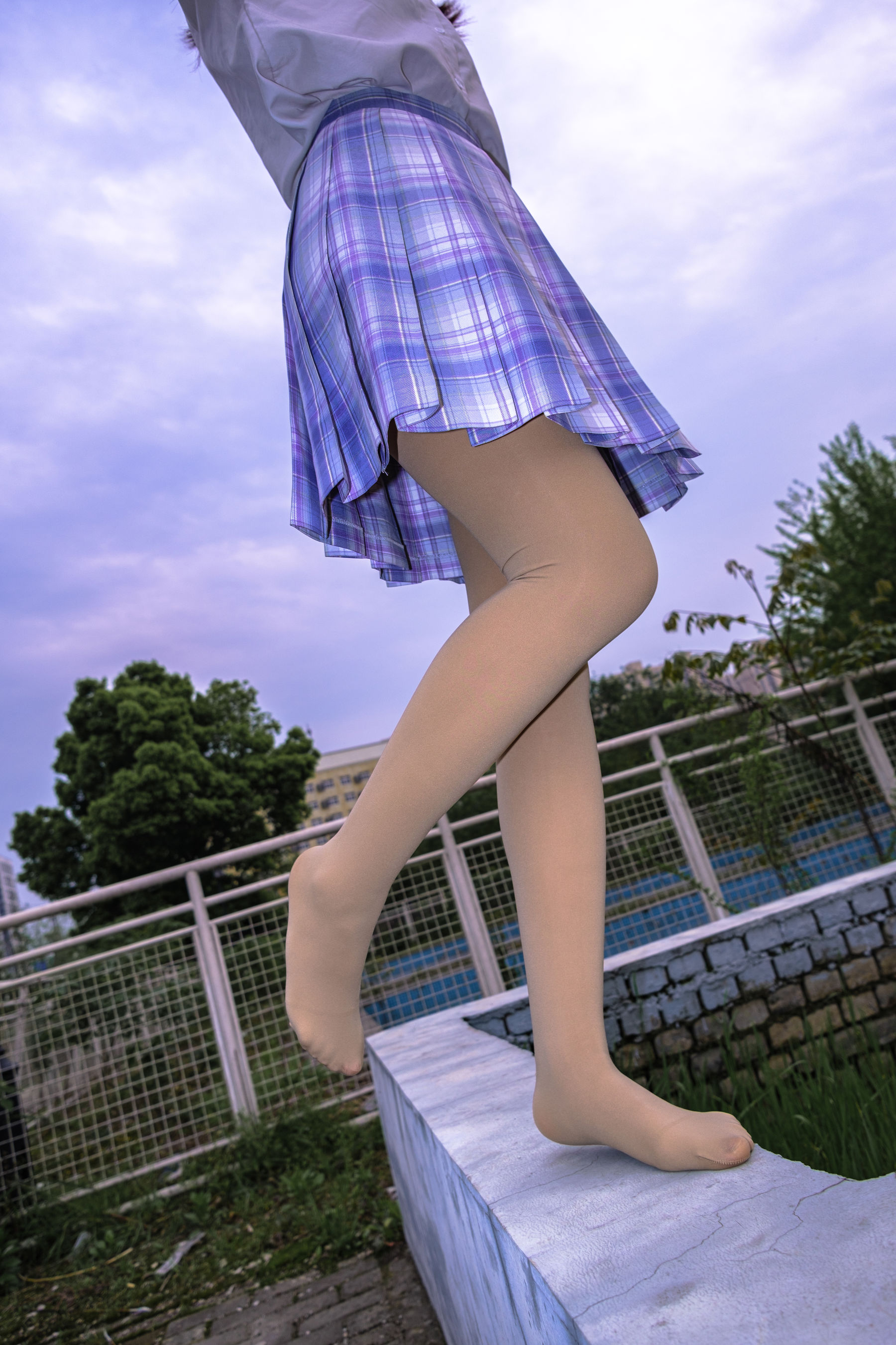 森萝财团写真 月下001 小夜 肉丝 300D 真空