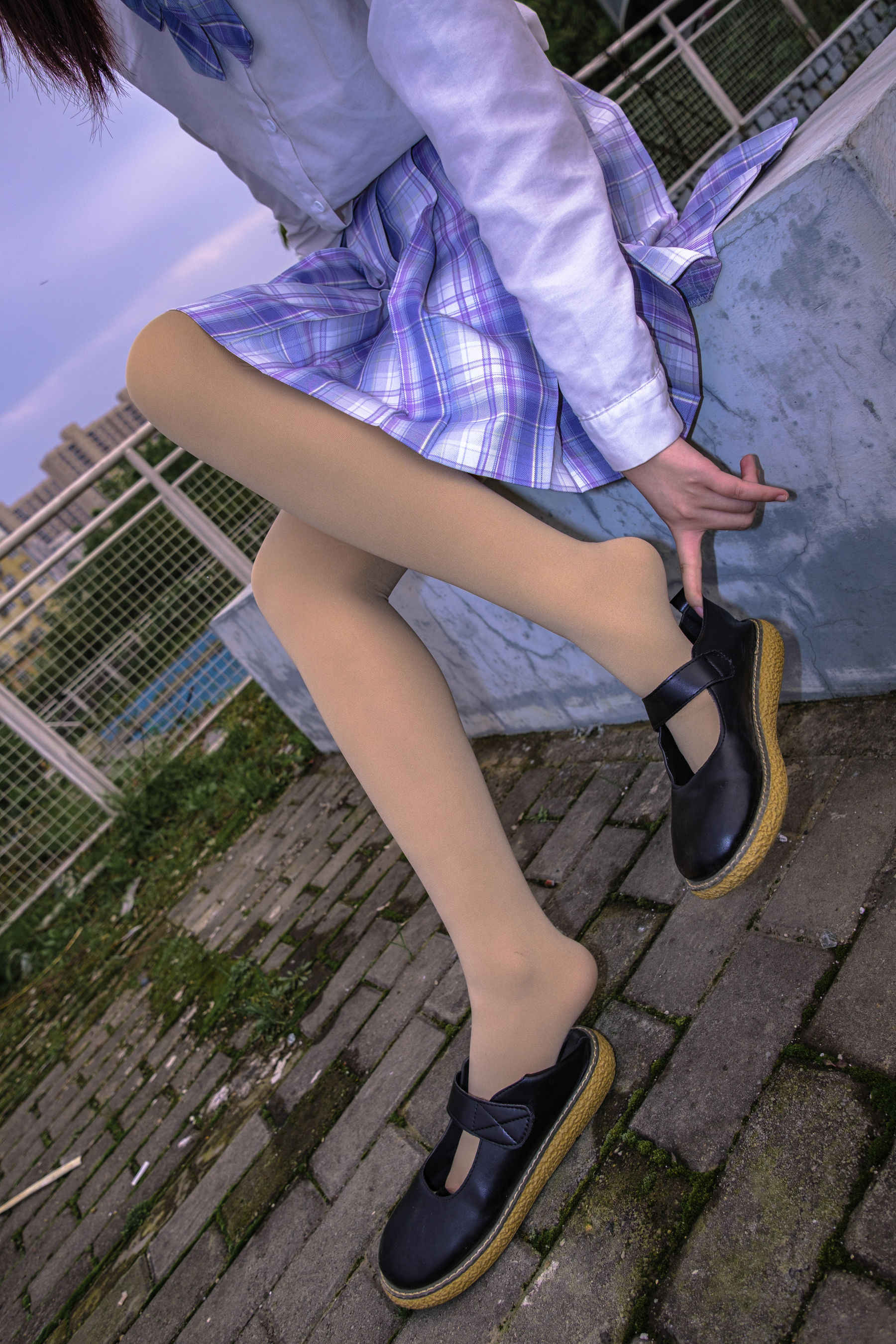 森萝财团写真 月下001 小夜 肉丝 300D 真空
