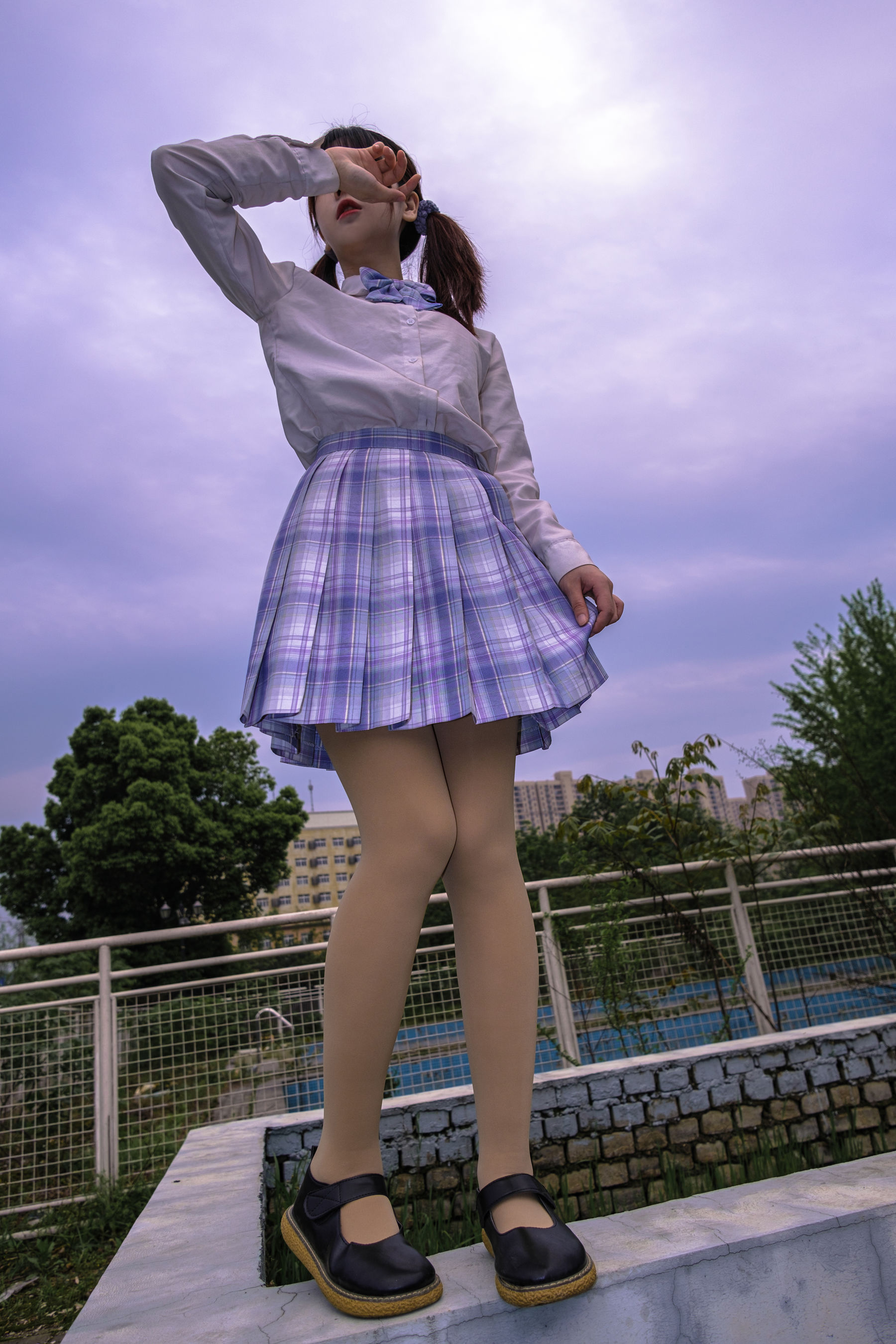 森萝财团写真 月下001 小夜 肉丝 300D 真空