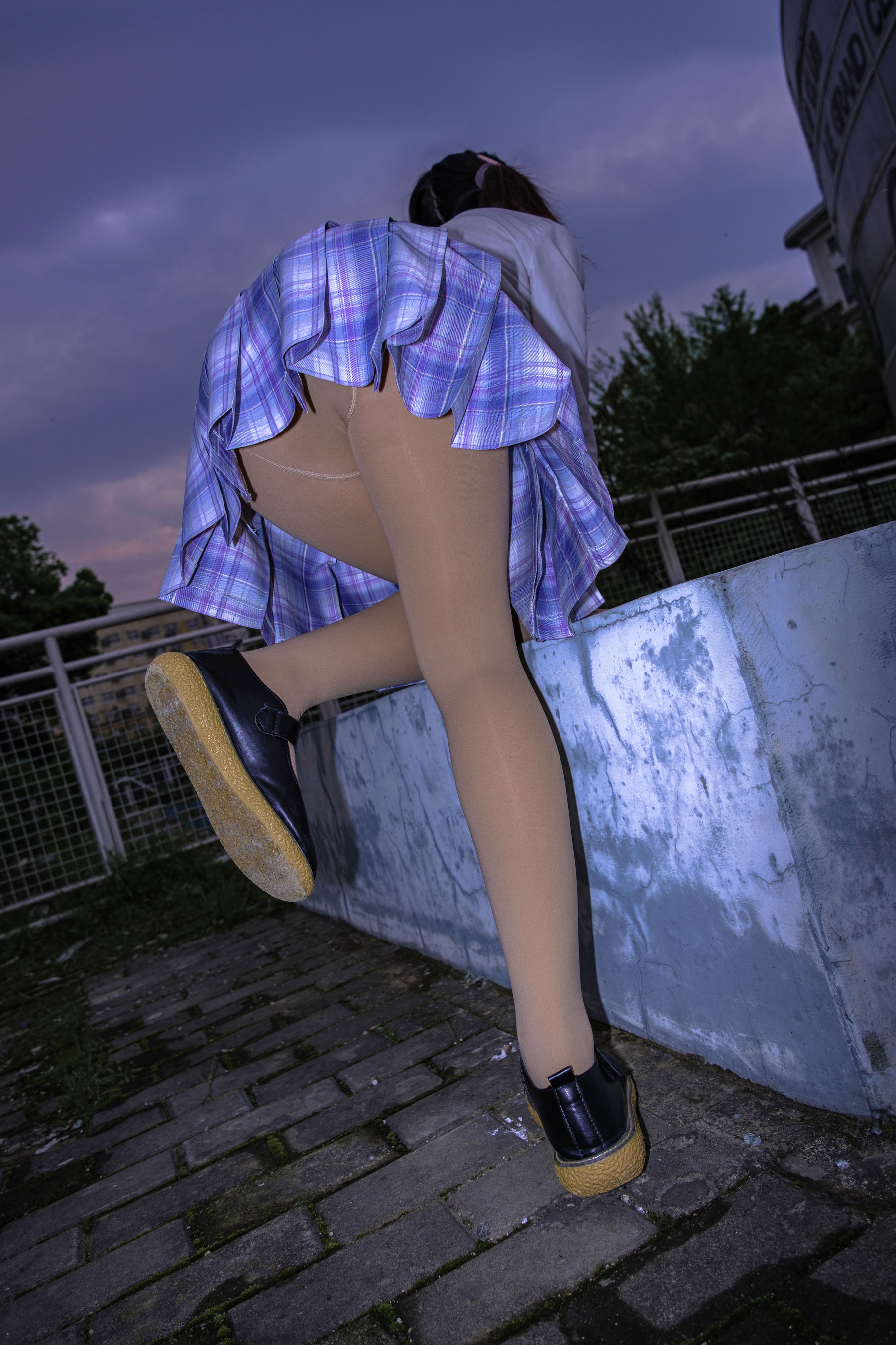 森萝财团写真 月下001 小夜 肉丝 300D 真空