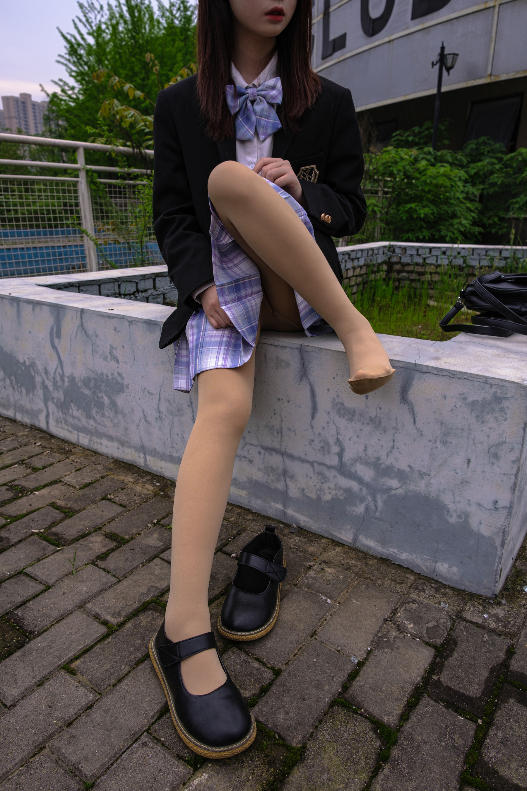 森萝财团写真 月下001 小夜 肉丝 300D 真空