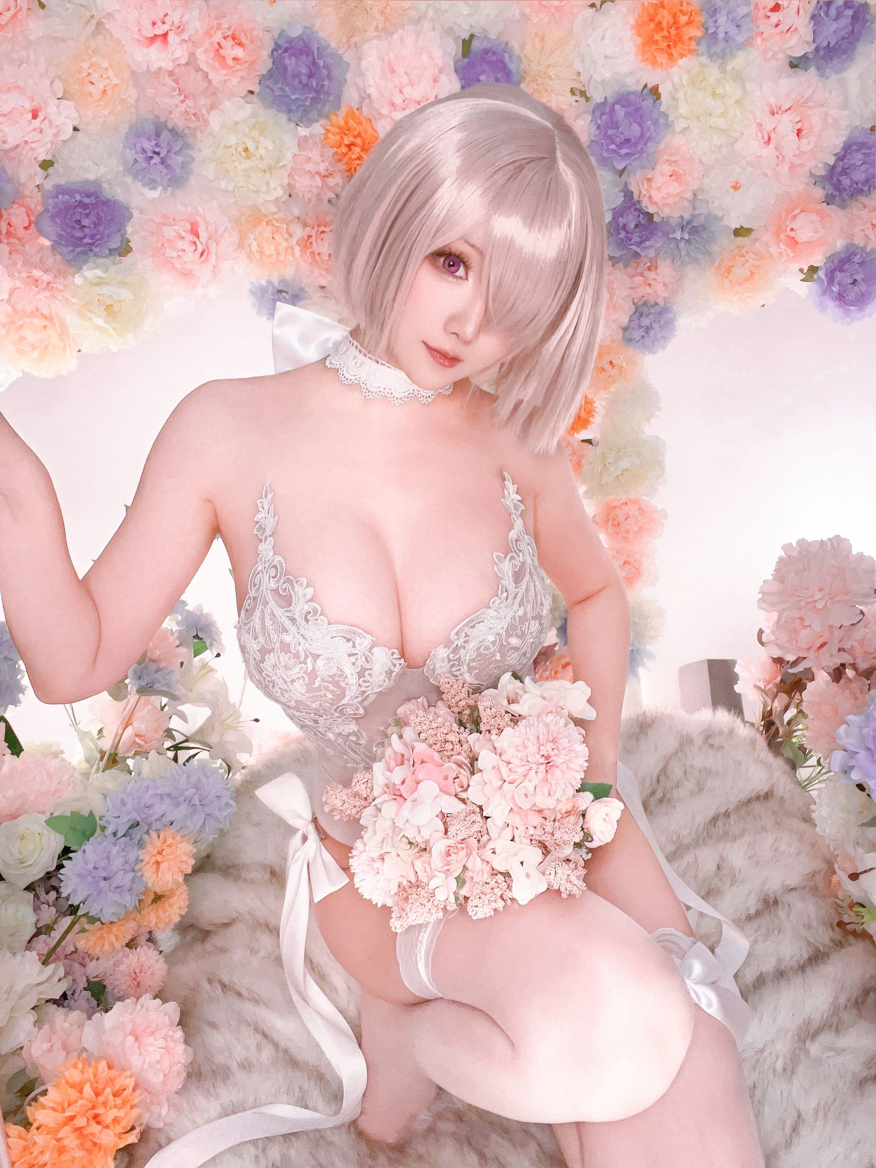 Coser小姐姐星之迟迟 - 玛修婚纱