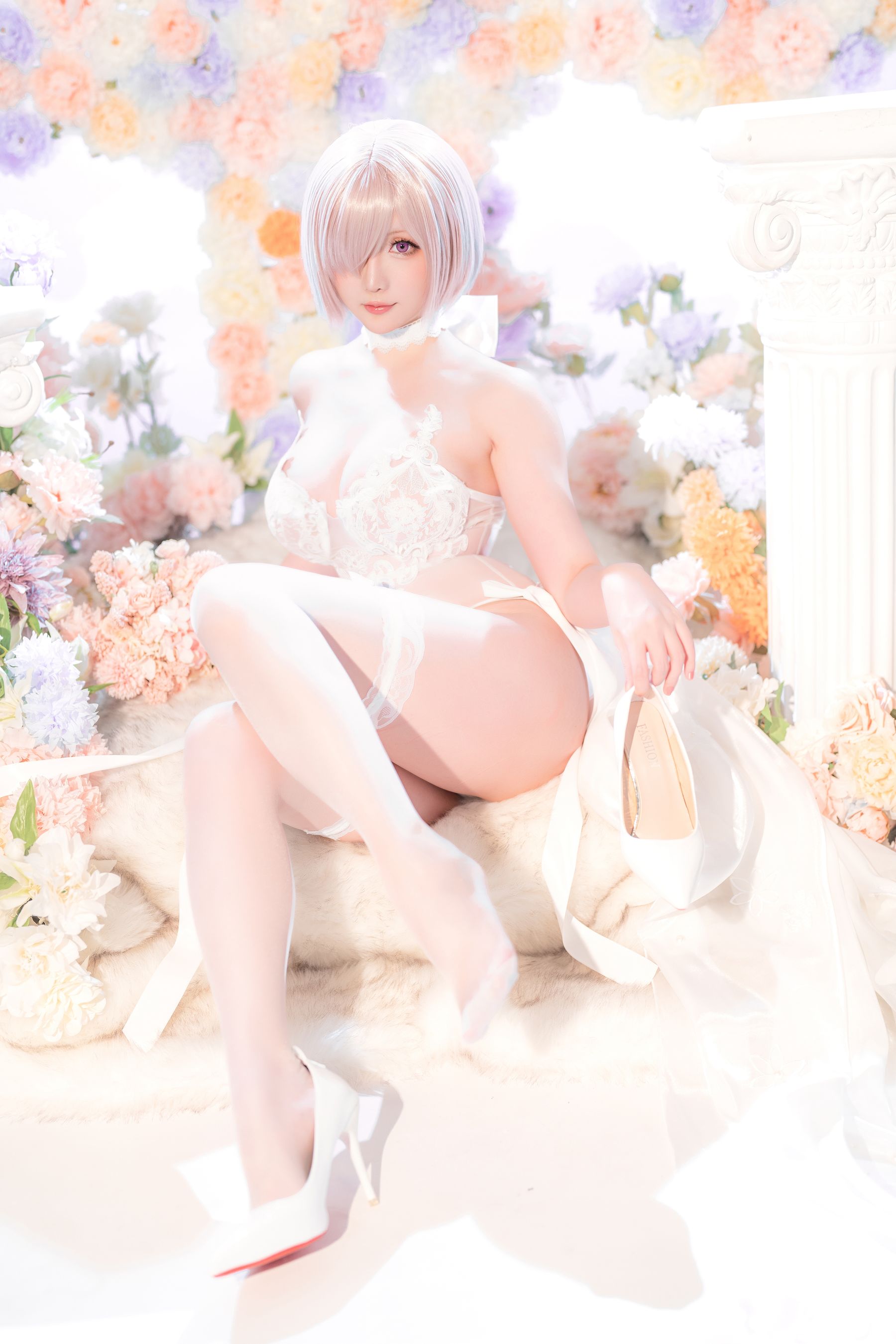 Coser小姐姐星之迟迟 - 玛修婚纱
