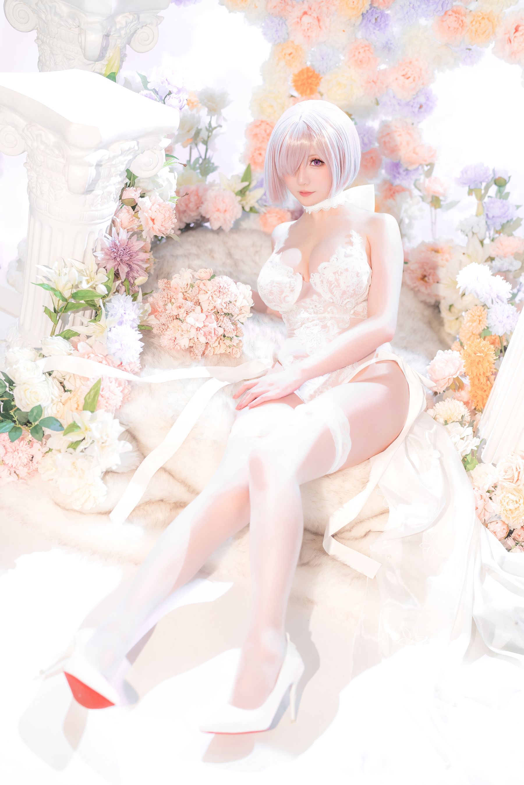 Coser小姐姐星之迟迟 - 玛修婚纱