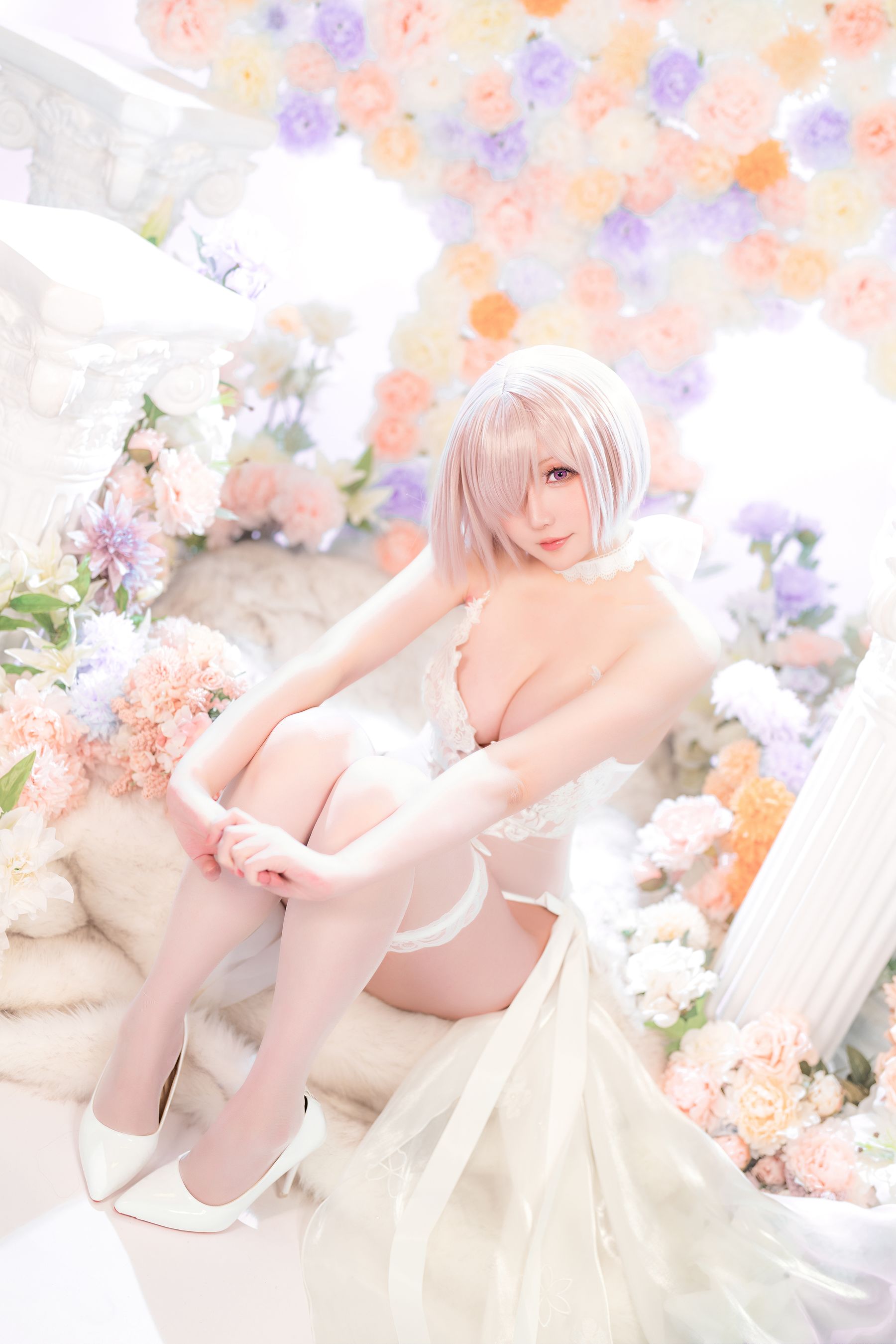 Coser小姐姐星之迟迟 - 玛修婚纱