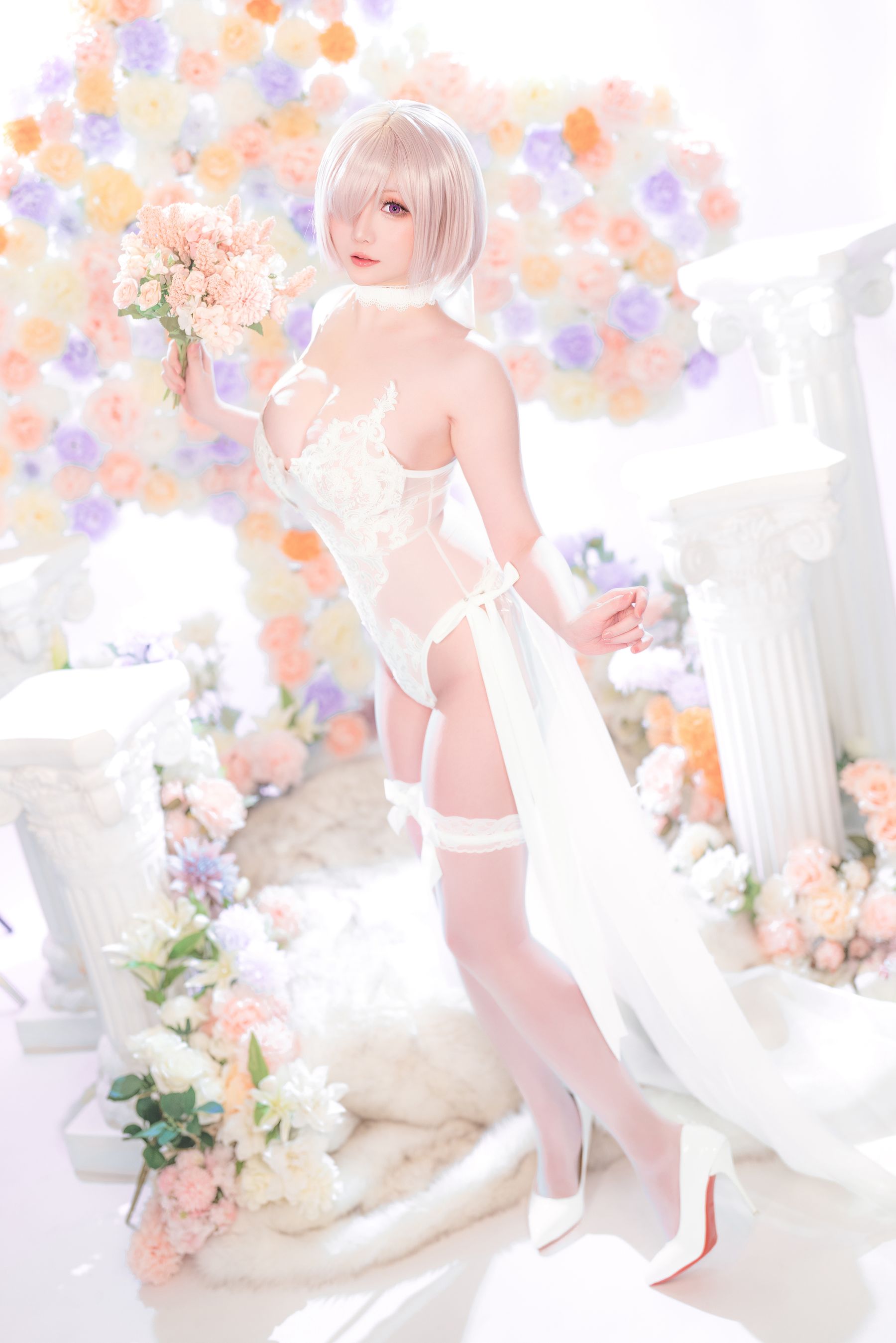 Coser小姐姐星之迟迟 - 玛修婚纱