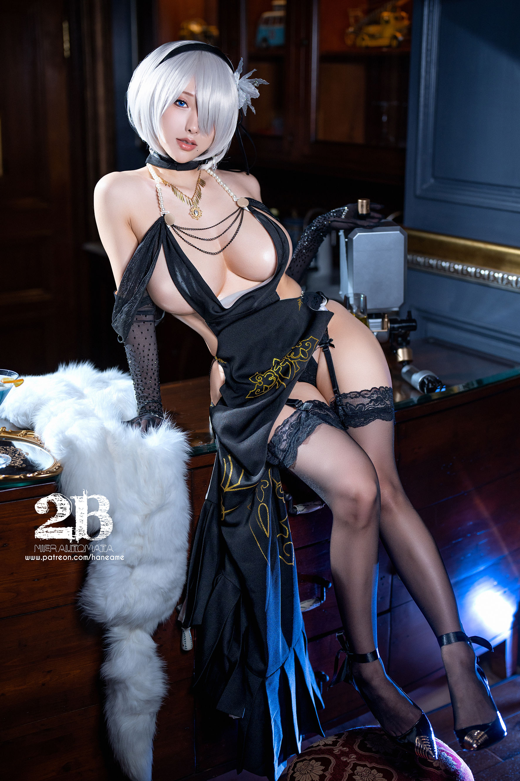Hane Ame 雨波写真 - Nier 2B Gown