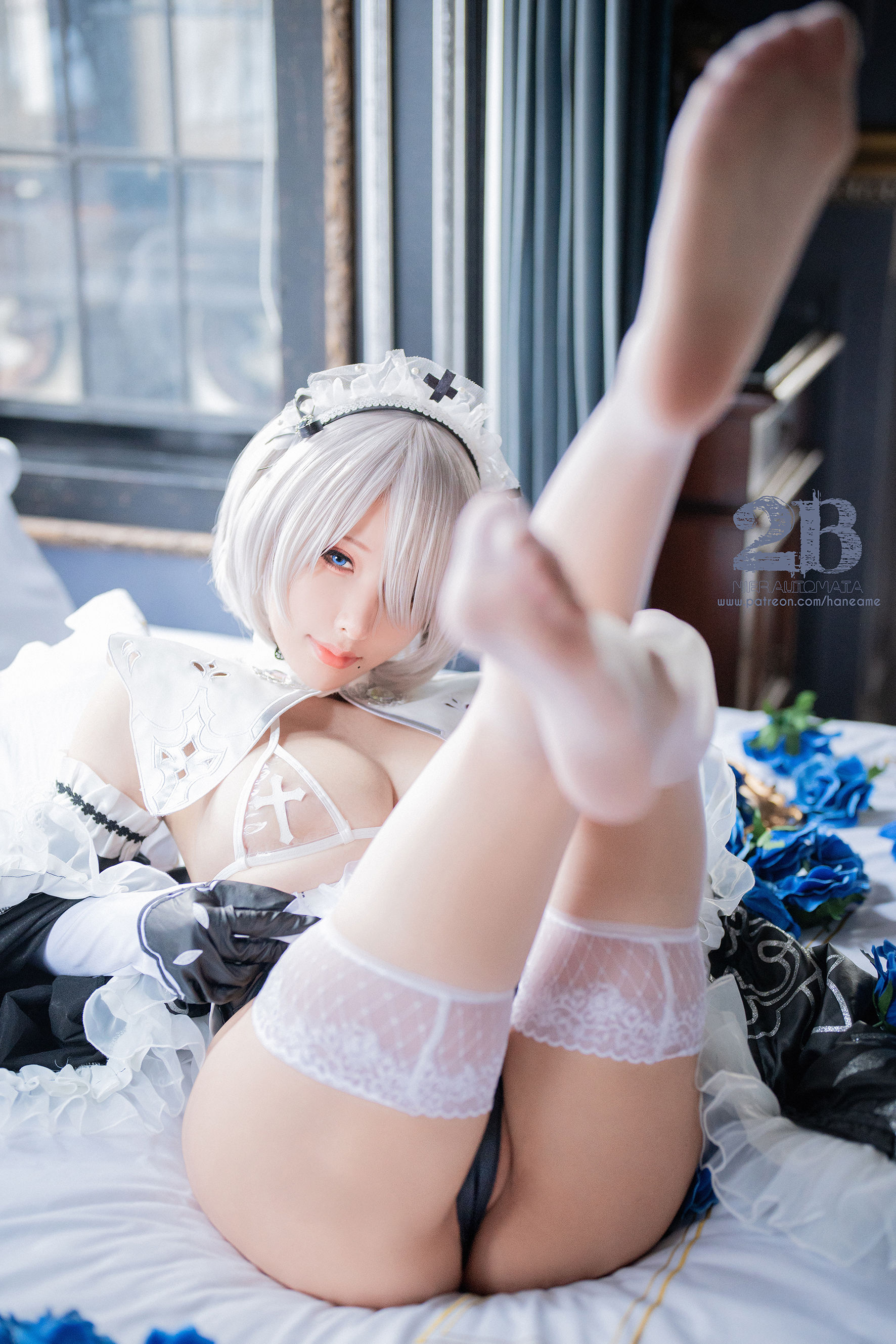 Hane Ame 雨波写真 - Nier 2B Maid