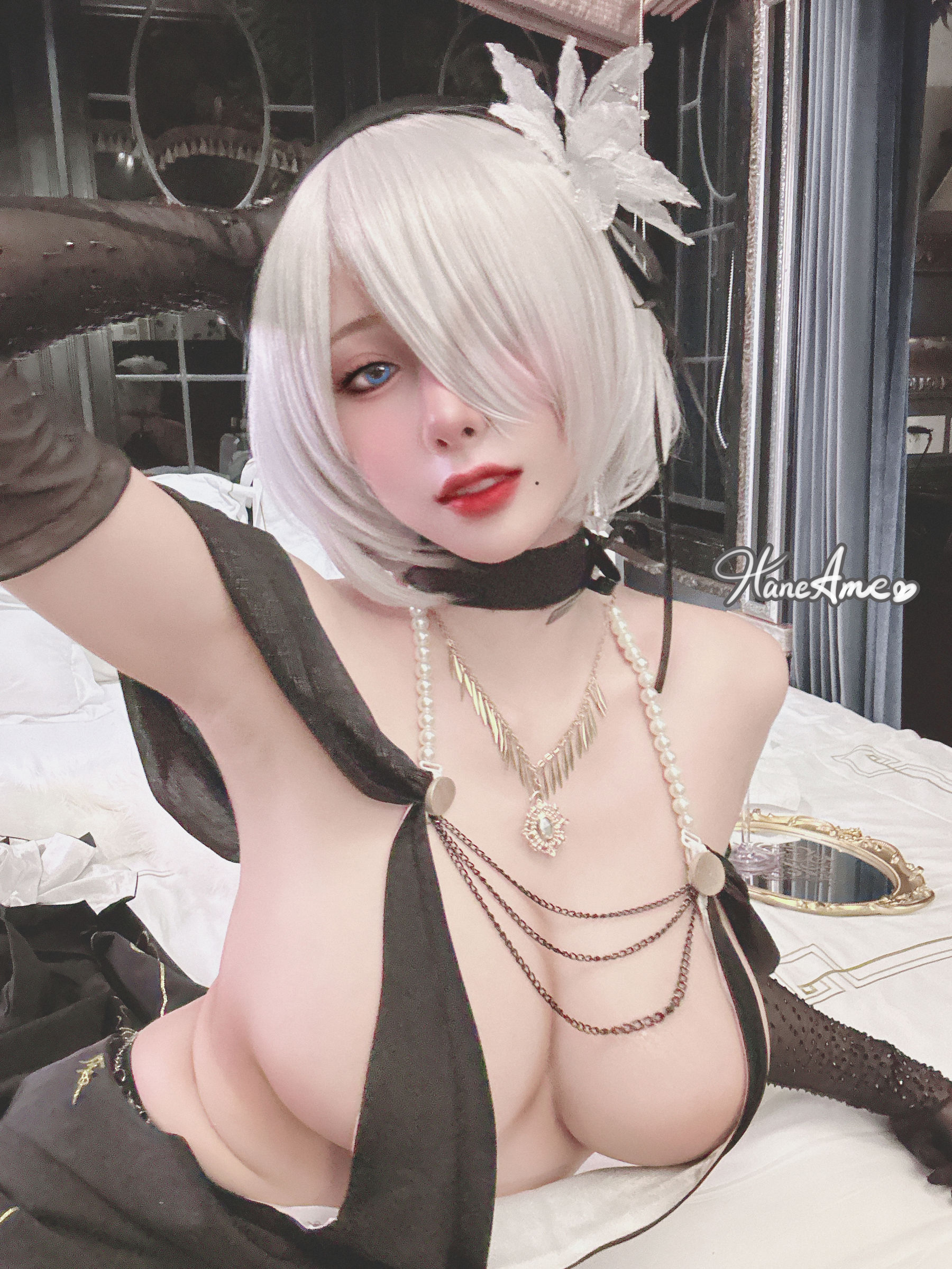 Hane Ame 雨波写真 - Nier 2BSelfie
