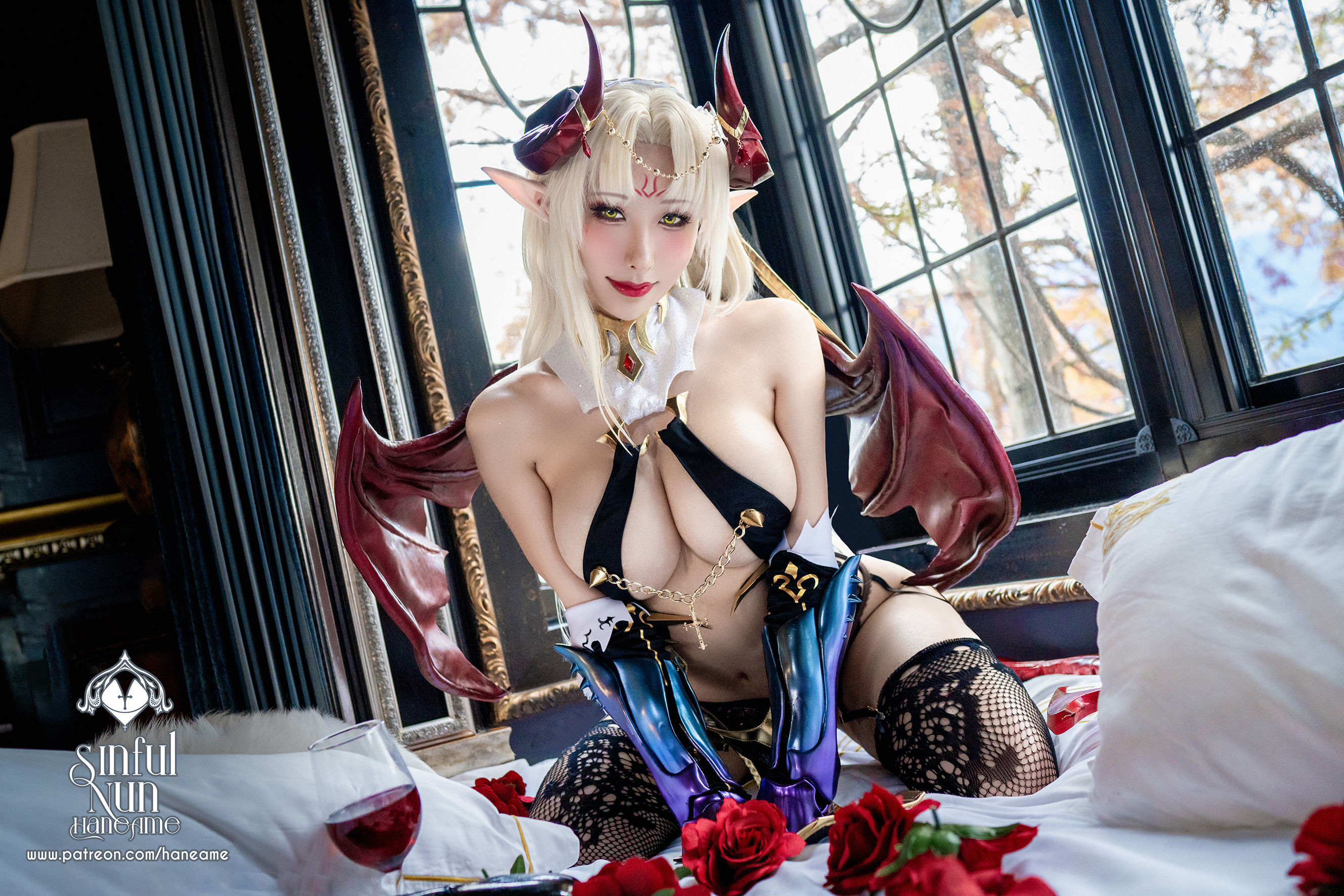 Hane Ame 雨波写真 - 罪恶修女 RED EVIL