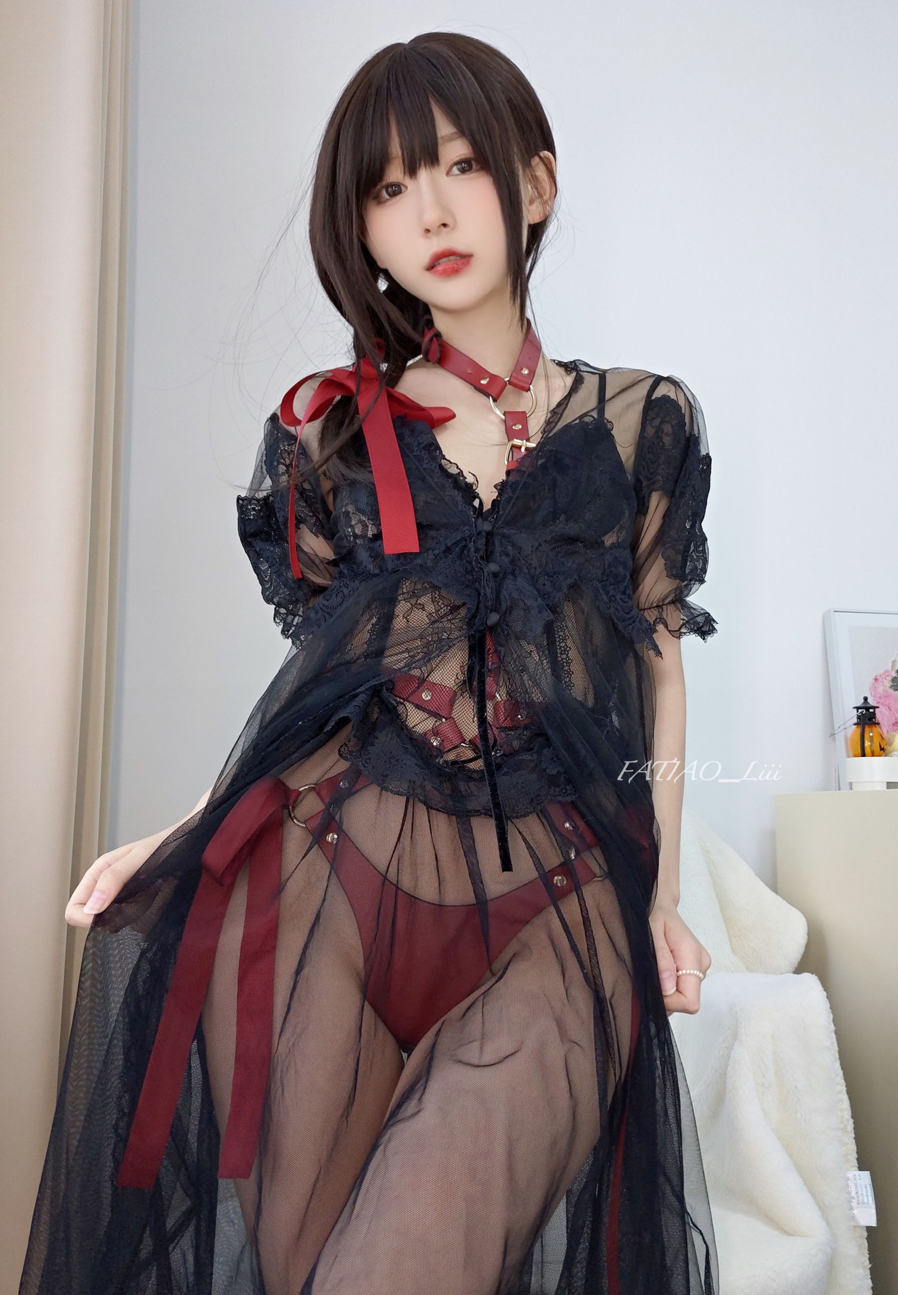 迷之呆梨(发条少女)[fantia] 20230326 黑红