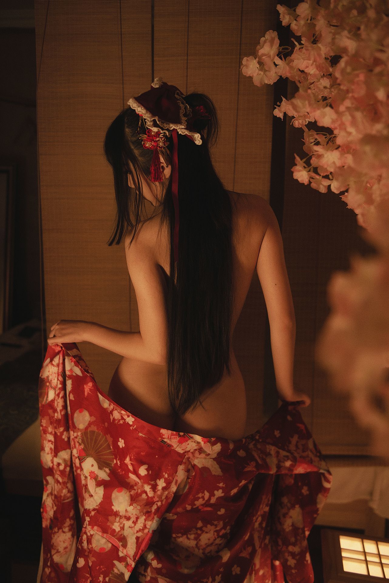 微博人气Coser不呆猫 - 捆绑和服