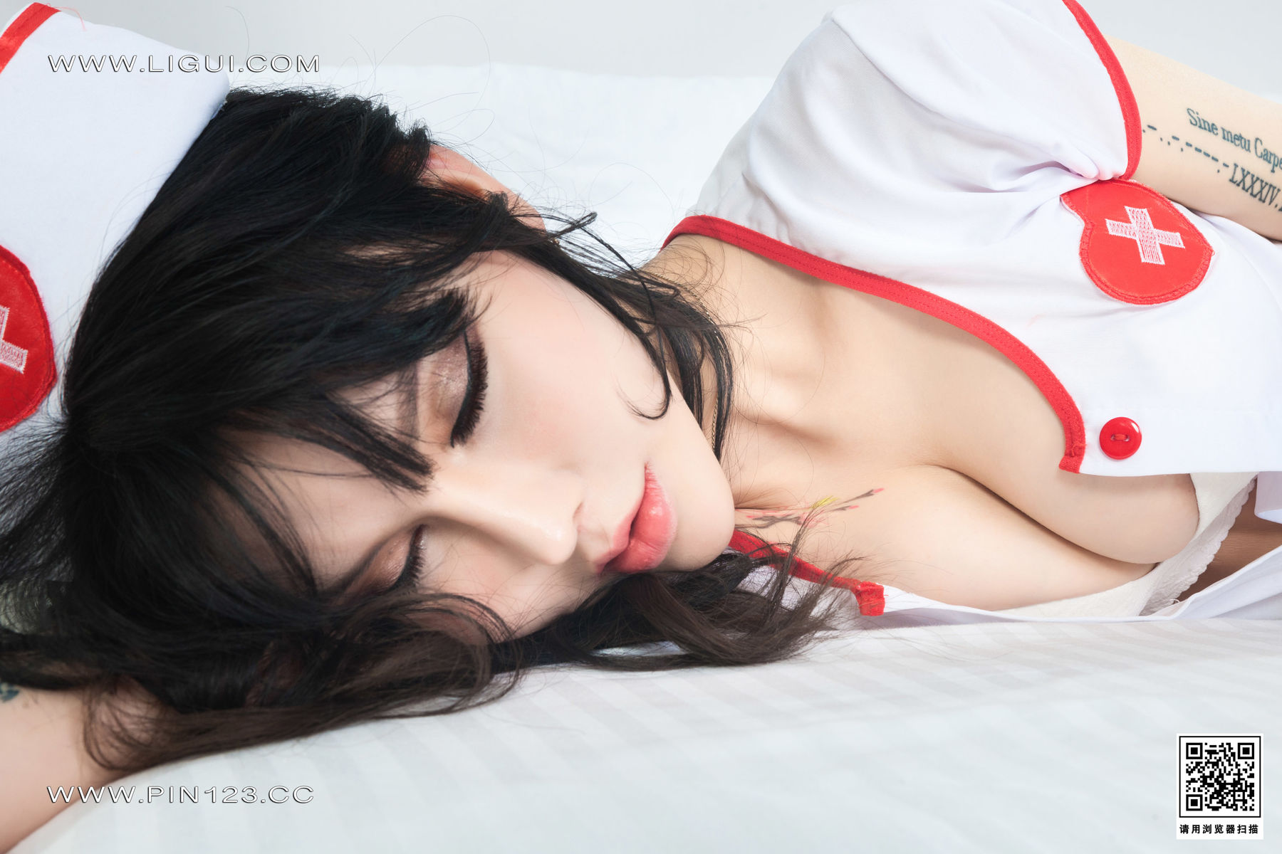 [Ligui丽柜] 2023.04.17 白丝天使 猫猫
