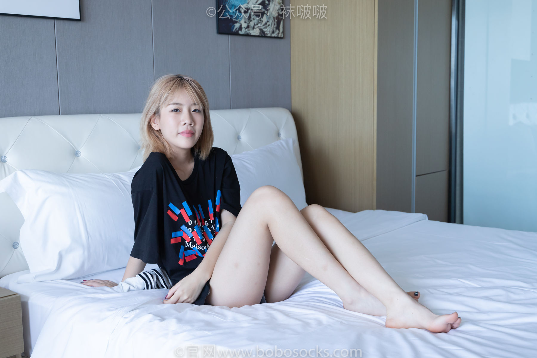 BoBoSocks袜啵啵 No.003 果冻-麦昆鞋、白色脏棉袜