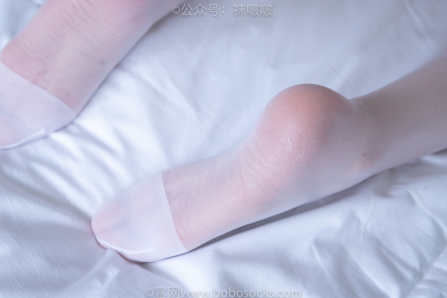 BoBoSocks袜啵啵 No.005 小甜豆-帆布鞋、薄白丝
