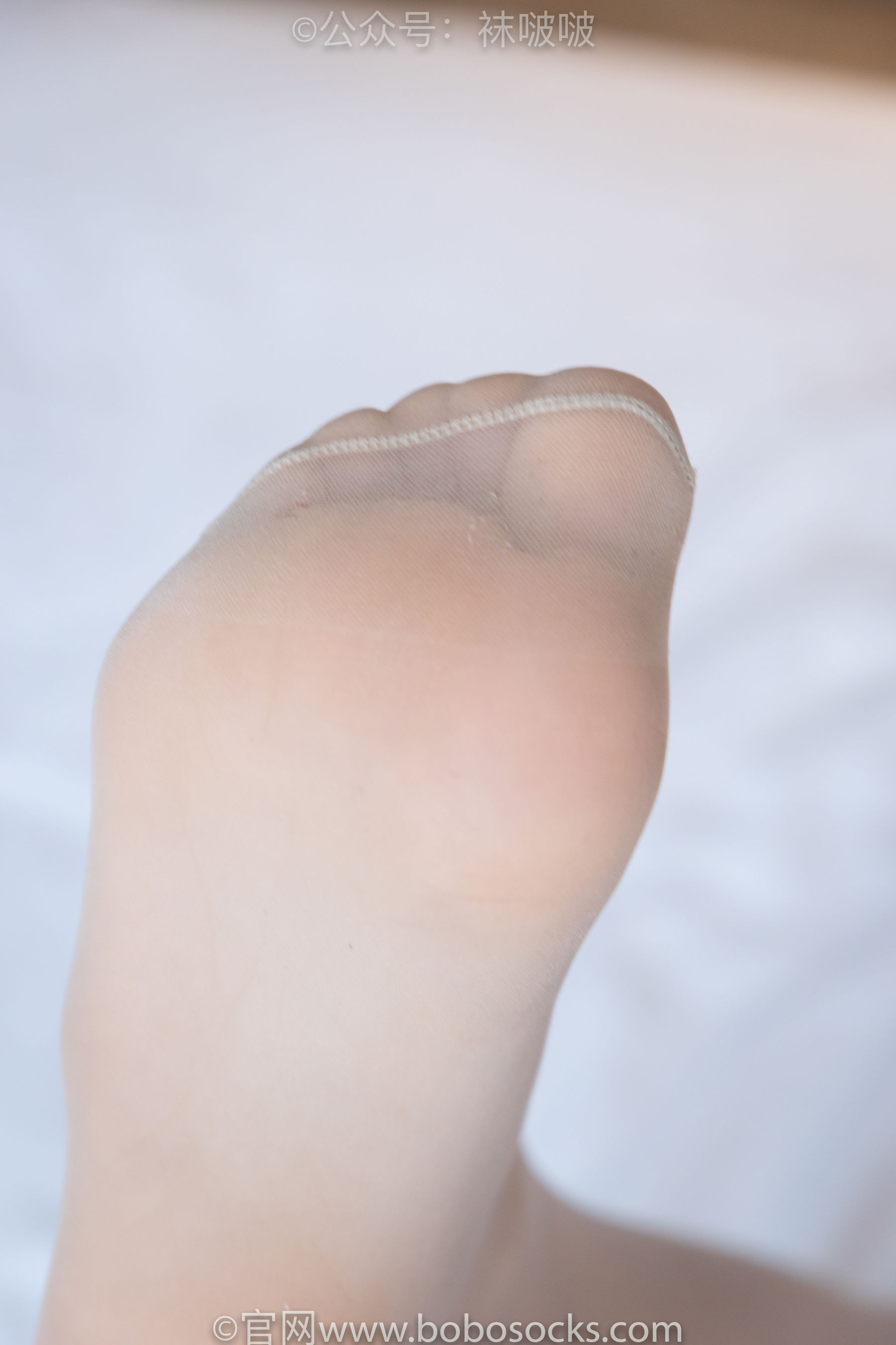 BoBoSocks袜啵啵 No.008 涵涵-帆布鞋、白色短棉袜、肉丝