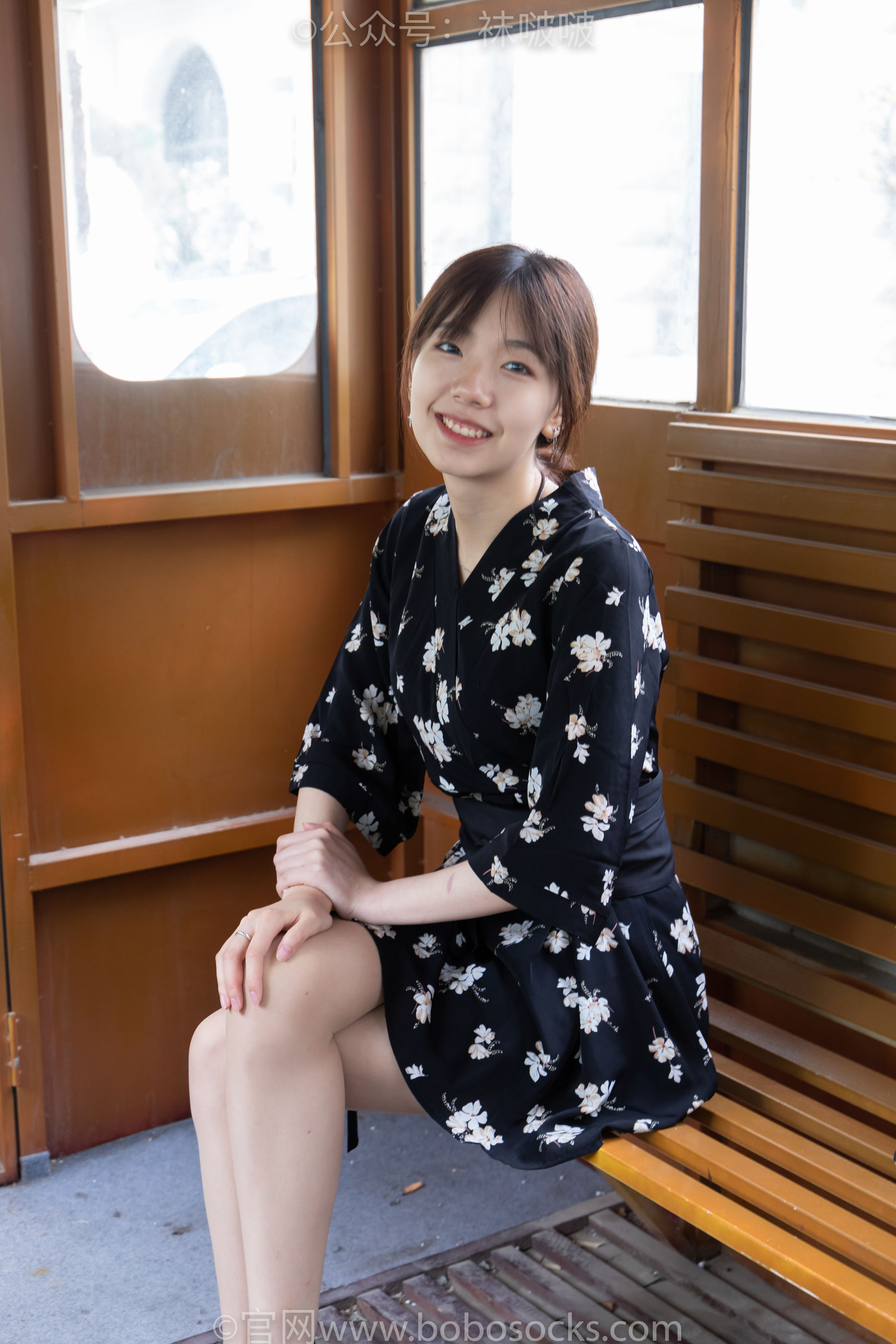 BoBoSocks袜啵啵 No.013 小甜豆-匡威帆布鞋、浅灰色短棉袜、肉丝