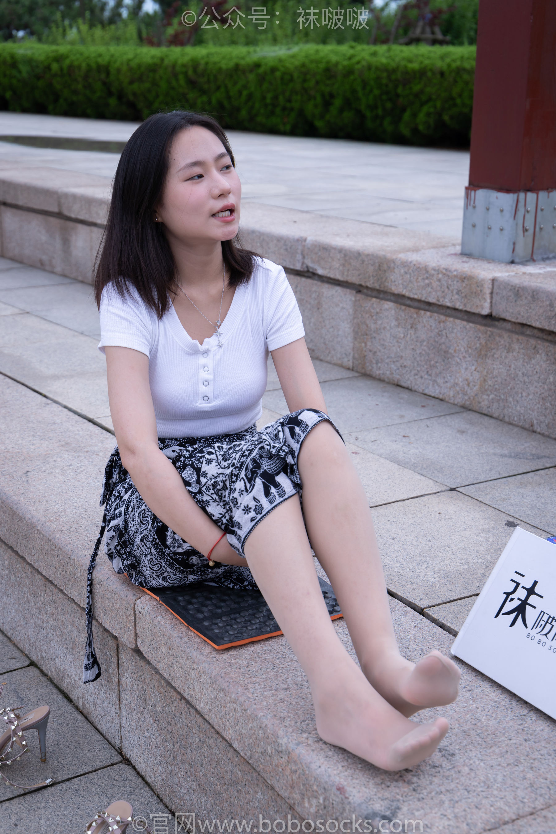BoBoSocks袜啵啵 No.014 思思-华伦天奴高跟鞋、肉丝