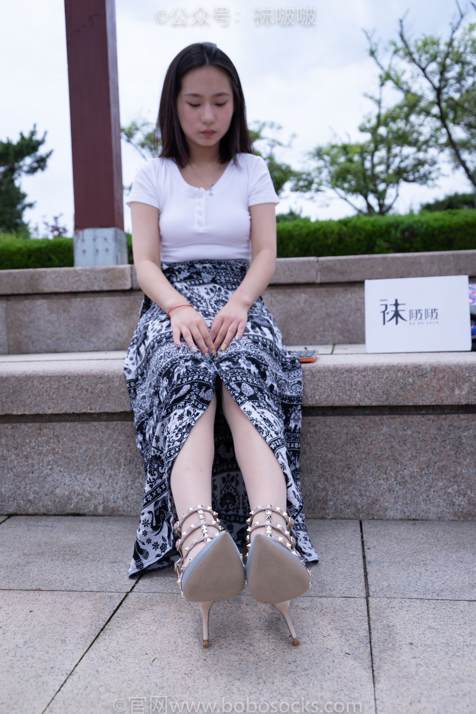 BoBoSocks袜啵啵 No.014 思思-华伦天奴高跟鞋、肉丝
