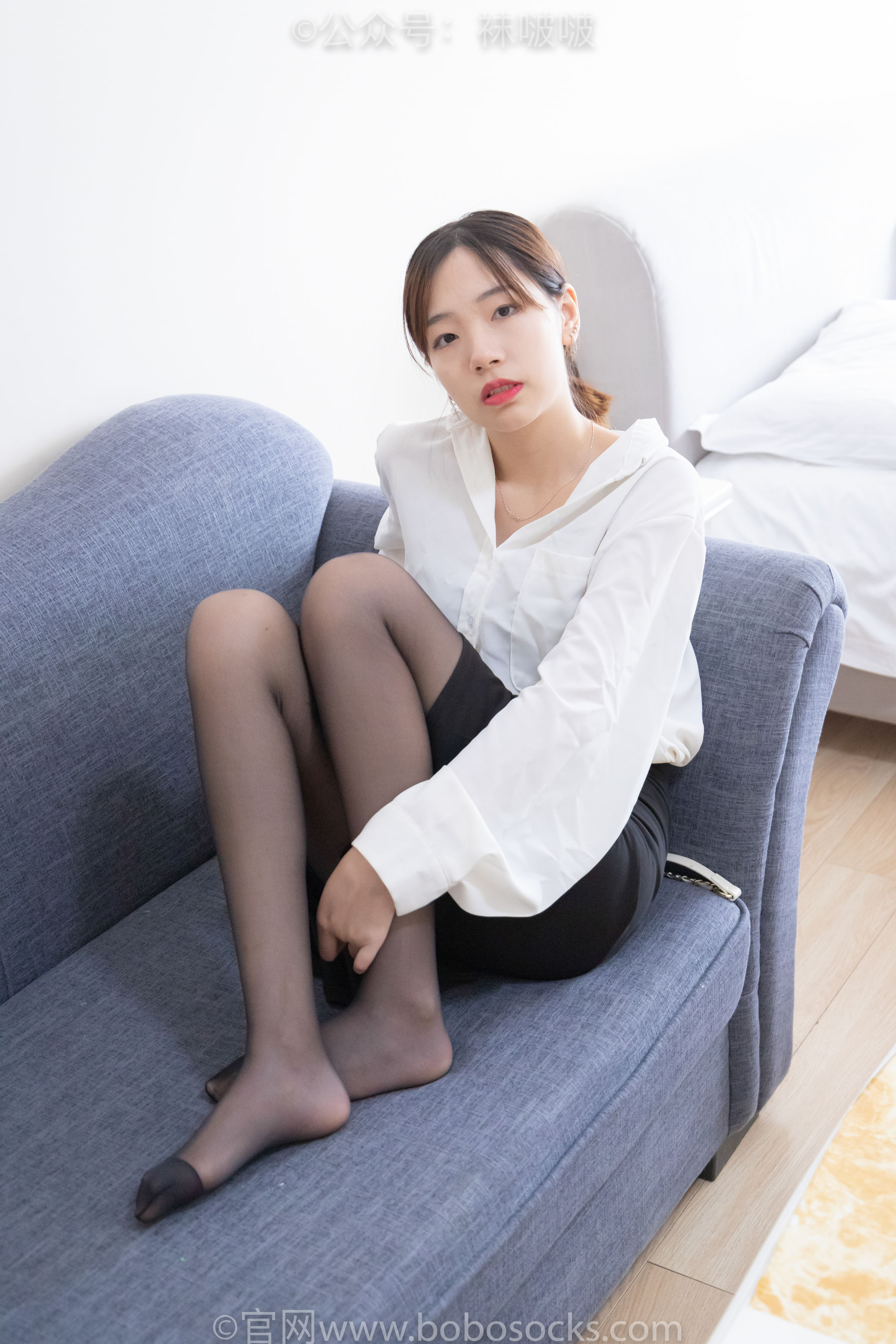 BoBoSocks袜啵啵 No.017 小甜豆-OL制服、高跟鞋、黑丝