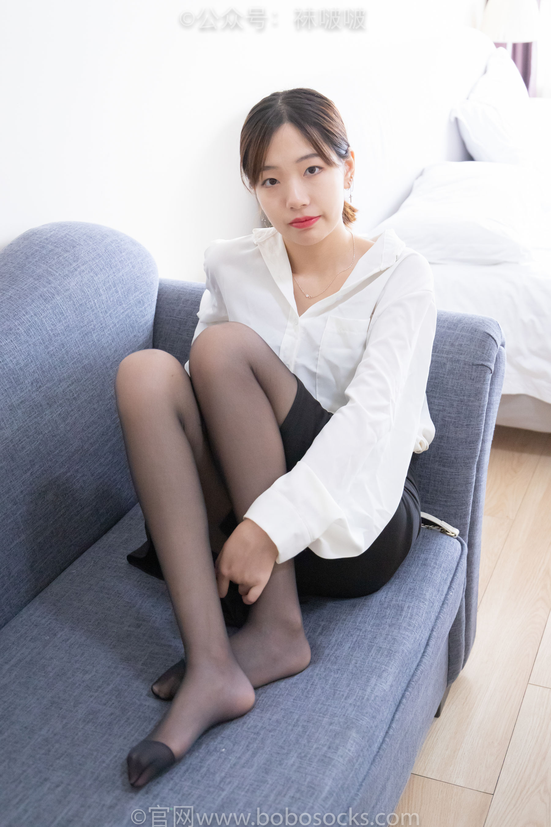 BoBoSocks袜啵啵 No.017 小甜豆-OL制服、高跟鞋、黑丝