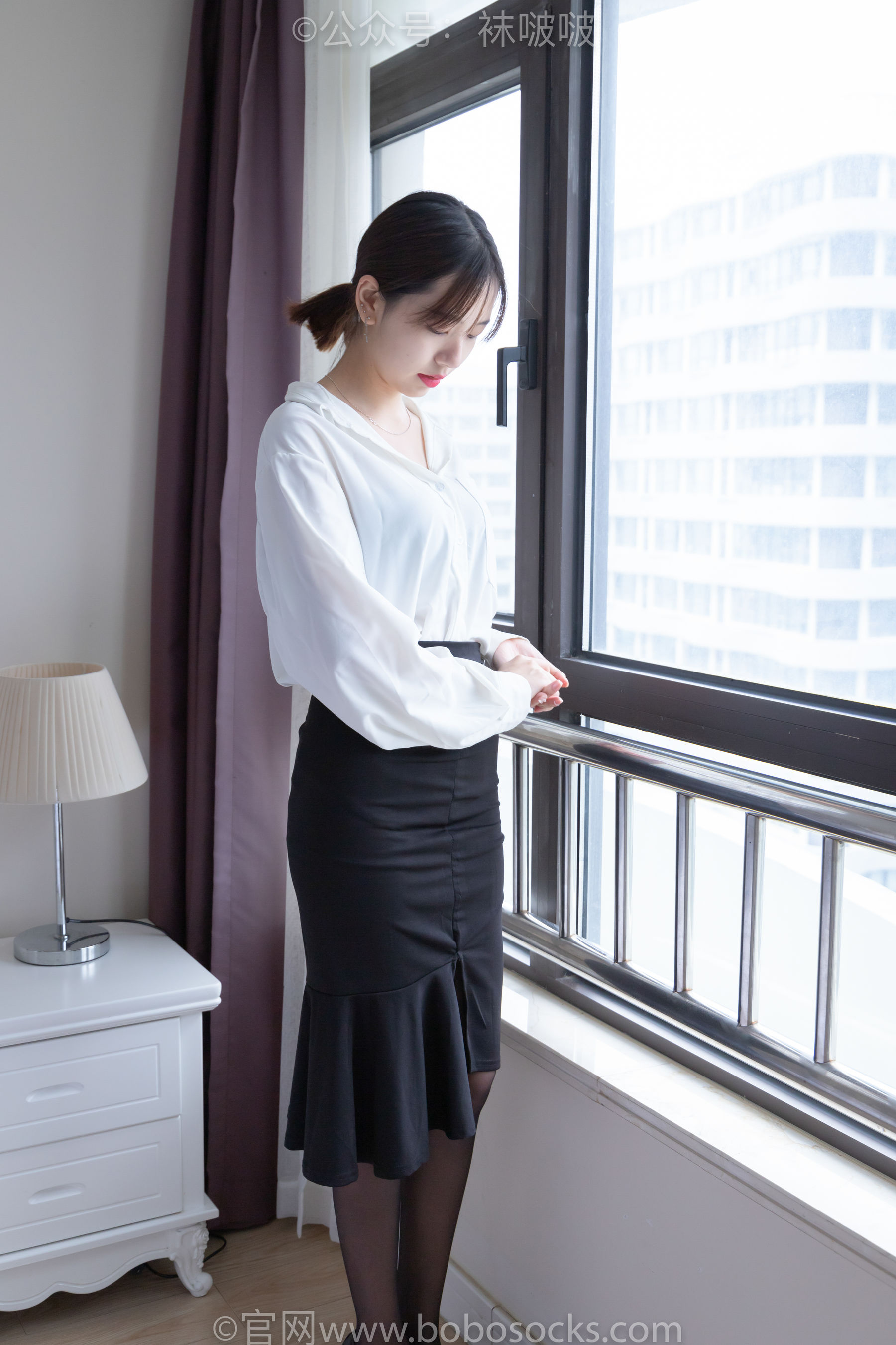 BoBoSocks袜啵啵 No.017 小甜豆-OL制服、高跟鞋、黑丝