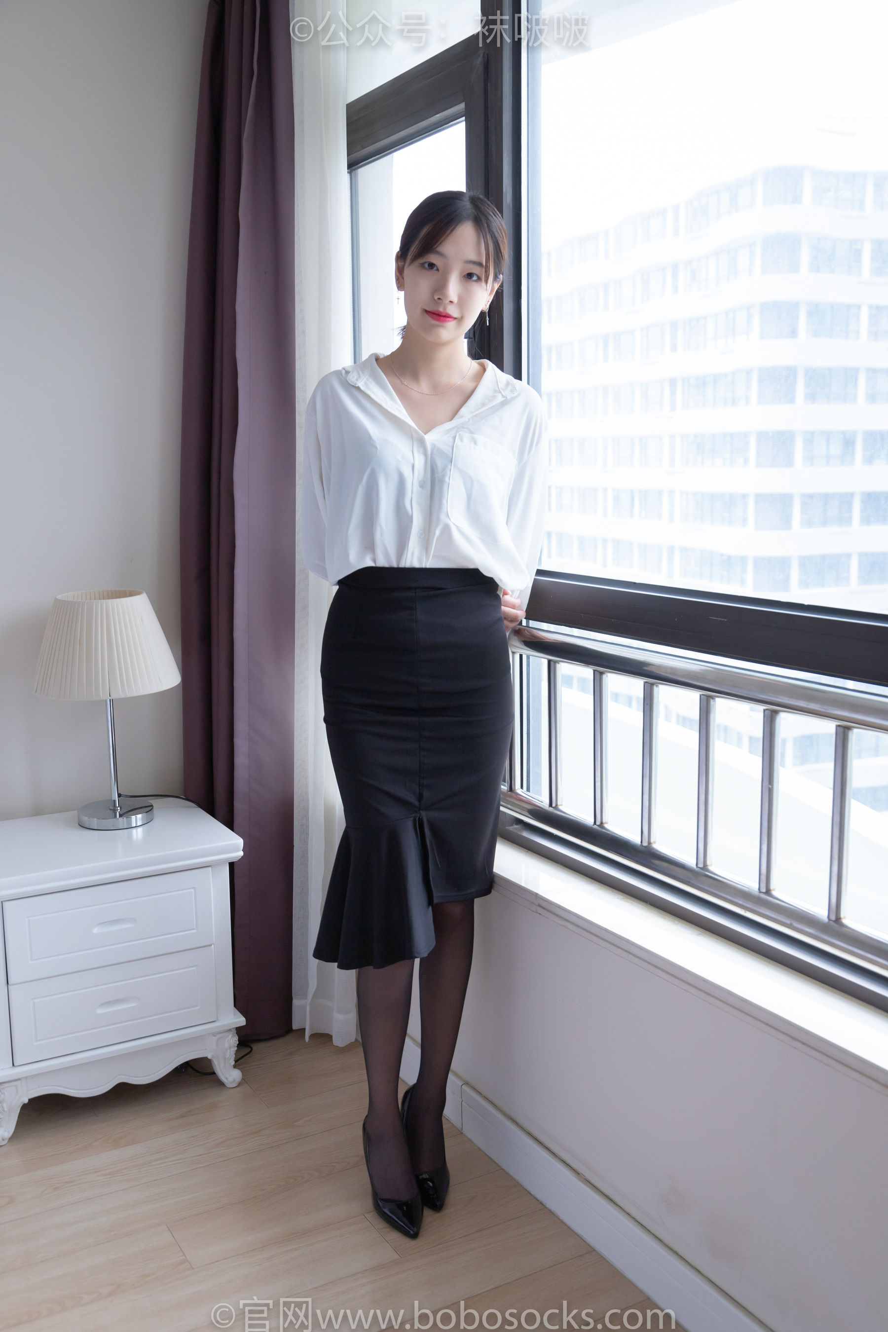 BoBoSocks袜啵啵 No.017 小甜豆-OL制服、高跟鞋、黑丝