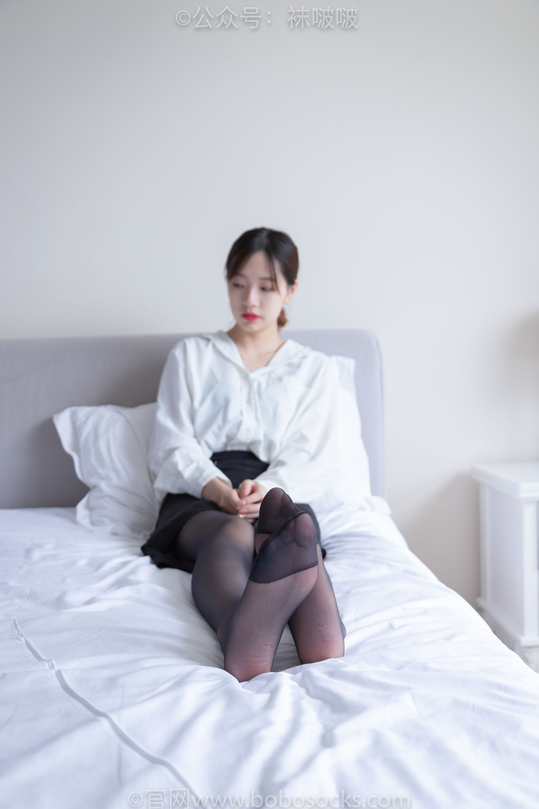 BoBoSocks袜啵啵 No.017 小甜豆-OL制服、高跟鞋、黑丝