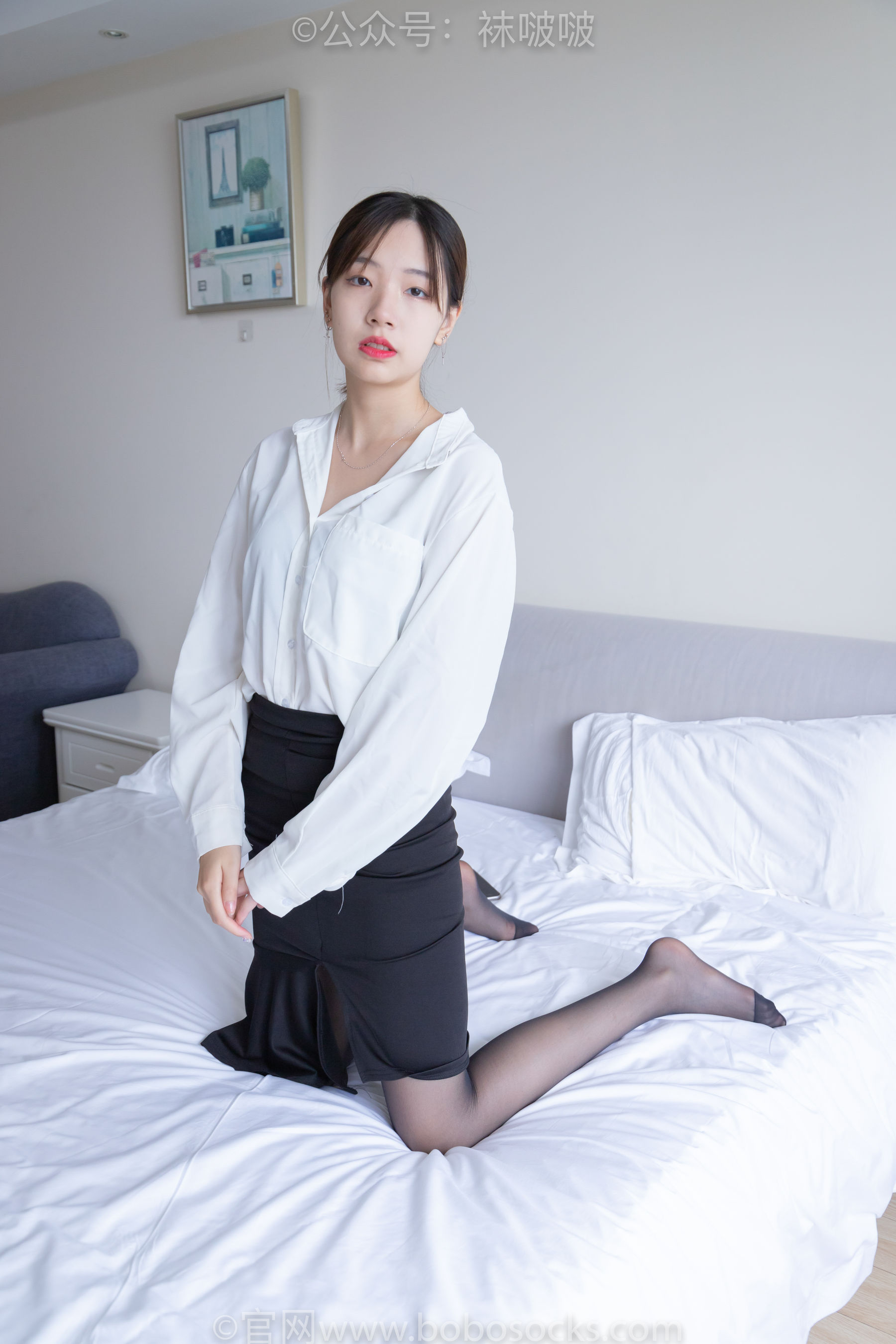 BoBoSocks袜啵啵 No.017 小甜豆-OL制服、高跟鞋、黑丝