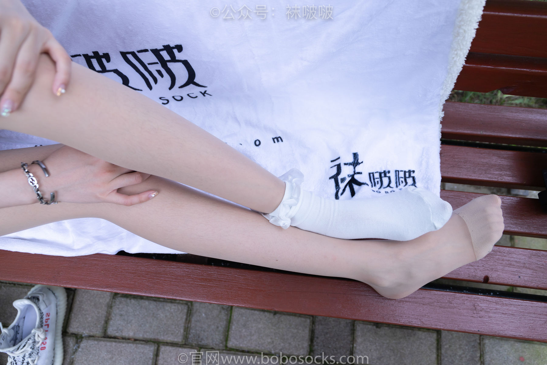 BoBoSocks袜啵啵 No.019 稚予-椰子、白棉袜、肉丝