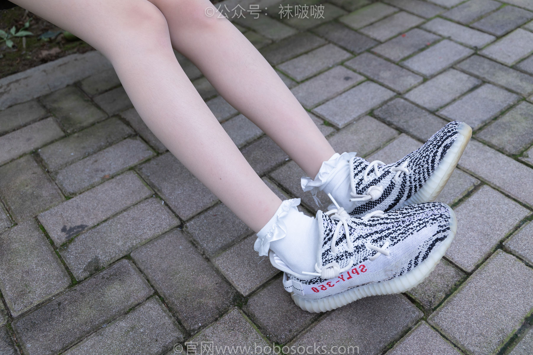 BoBoSocks袜啵啵 No.019 稚予-椰子、白棉袜、肉丝