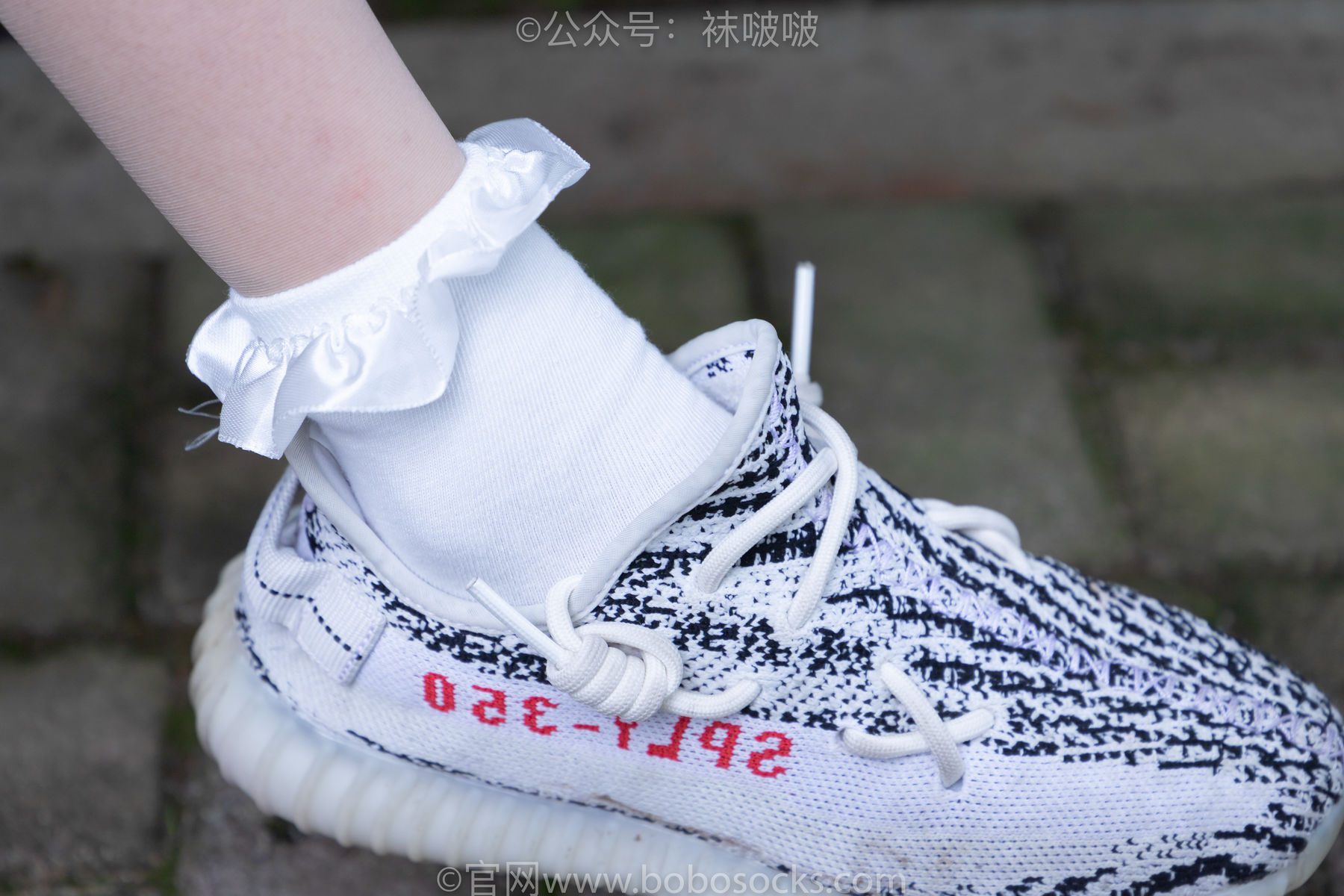 BoBoSocks袜啵啵 No.019 稚予-椰子、白棉袜、肉丝