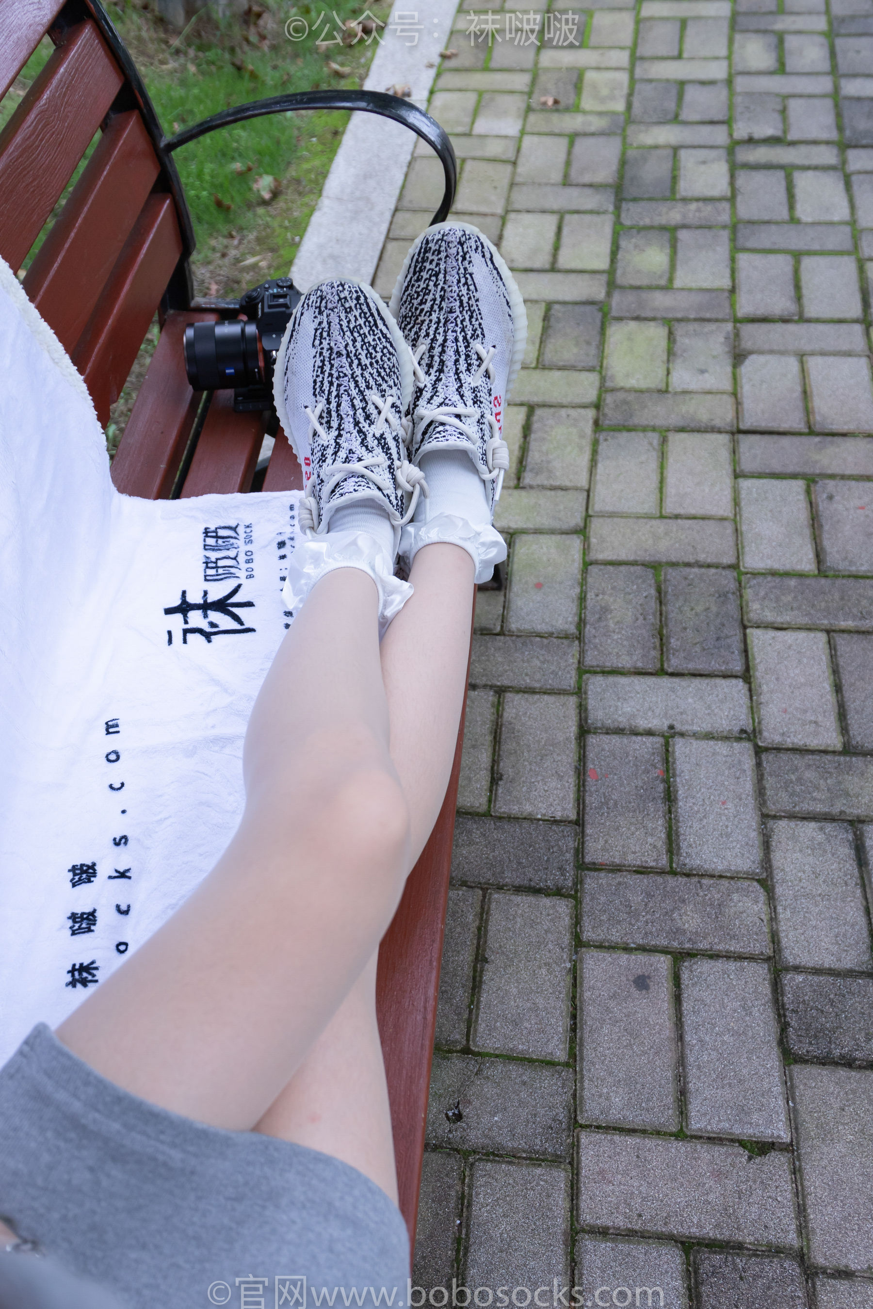 BoBoSocks袜啵啵 No.019 稚予-椰子、白棉袜、肉丝