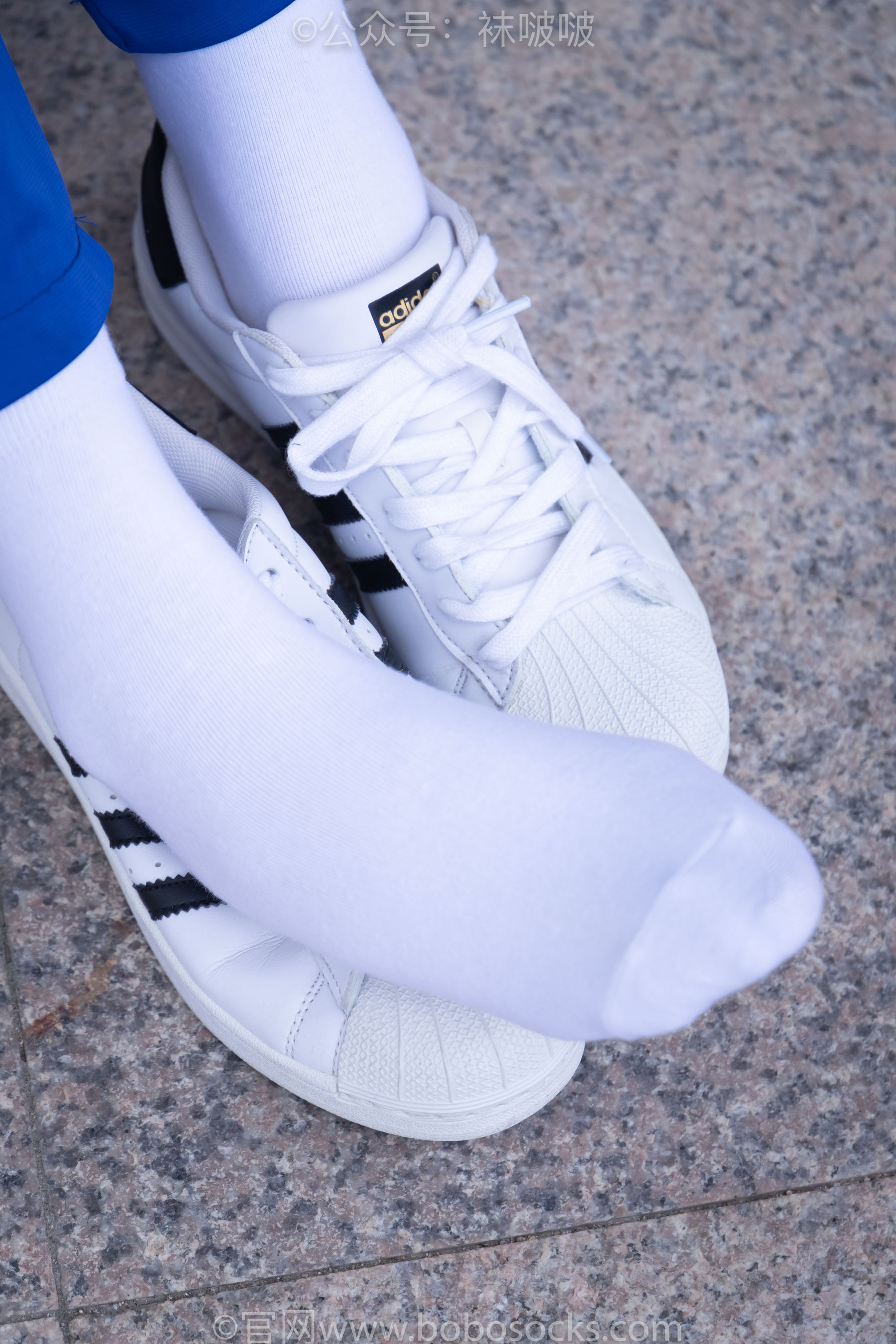 BoBoSocks袜啵啵 No.022 小甜豆-校服、贝壳头、白棉袜、肉丝