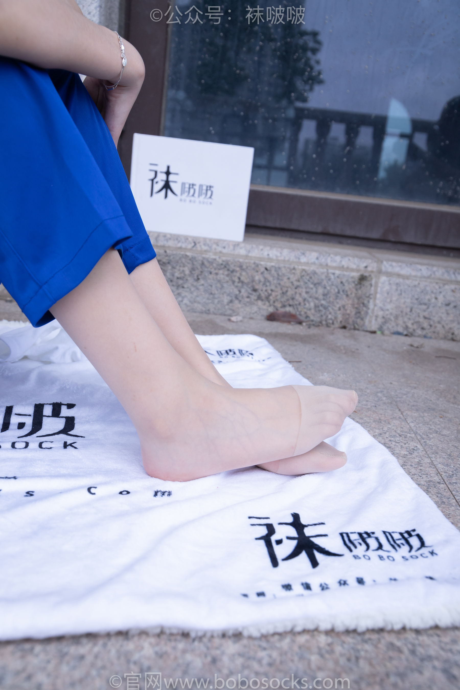 BoBoSocks袜啵啵 No.022 小甜豆-校服、贝壳头、白棉袜、肉丝