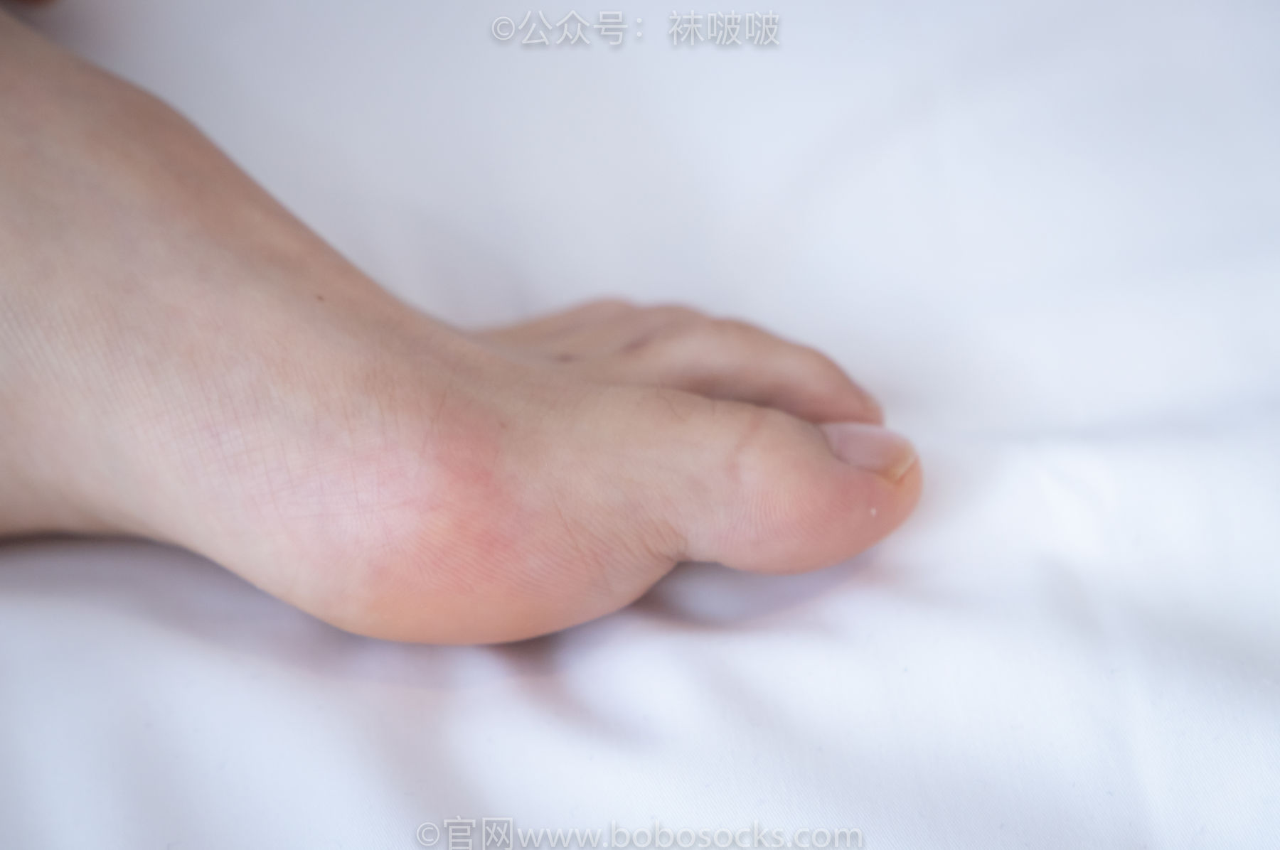 BoBoSocks袜啵啵 No.024 涵涵-板鞋、白棉袜、裸足