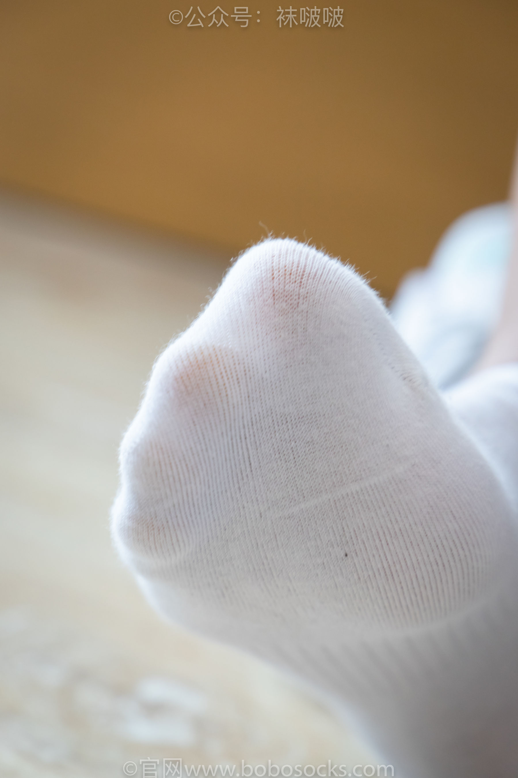 BoBoSocks袜啵啵 No.024 涵涵-板鞋、白棉袜、裸足