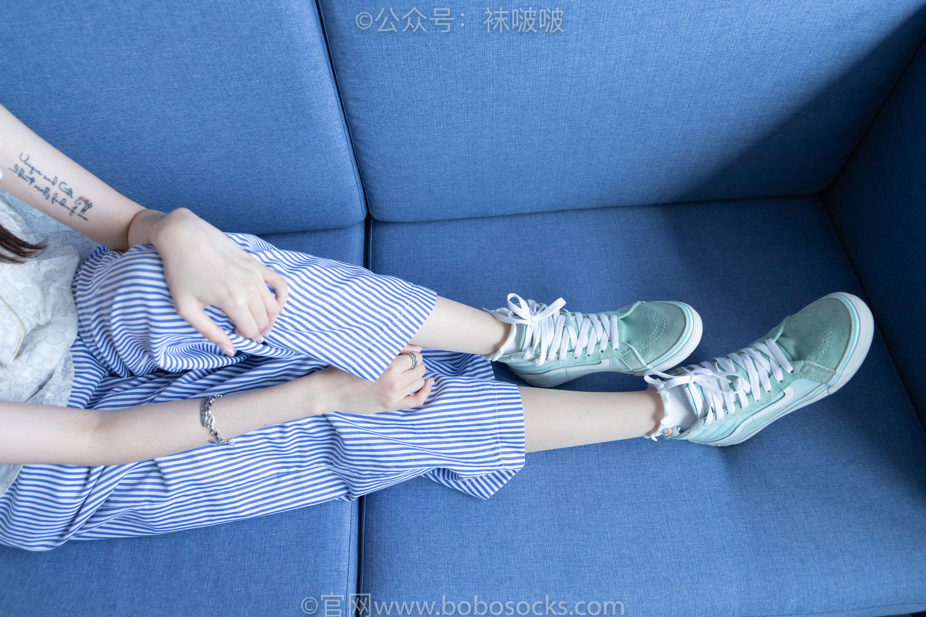 BoBoSocks袜啵啵 No.027 稚予- vans、白色棉袜、肉丝