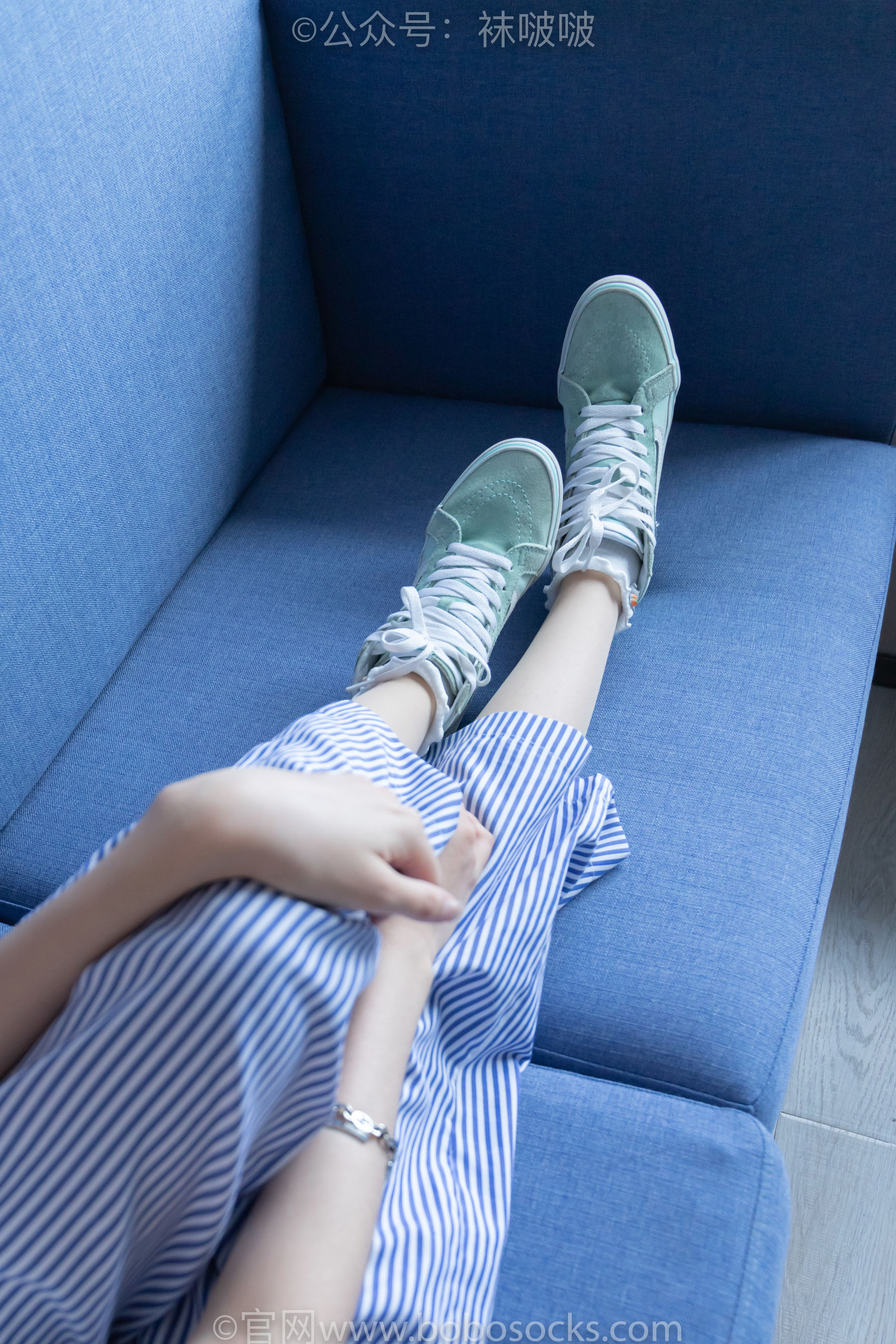 BoBoSocks袜啵啵 No.027 稚予- vans、白色棉袜、肉丝