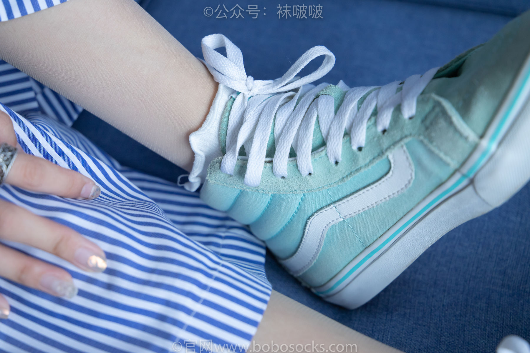 BoBoSocks袜啵啵 No.027 稚予- vans、白色棉袜、肉丝