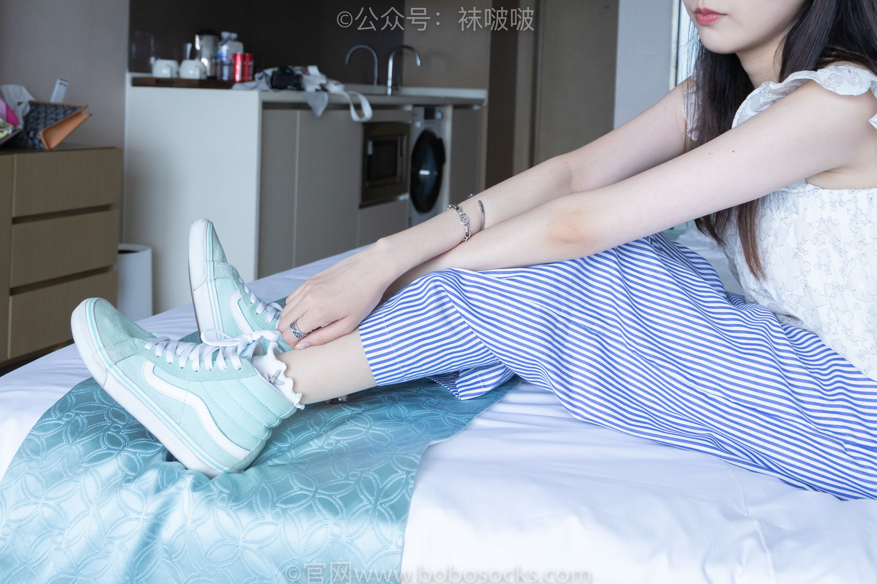 BoBoSocks袜啵啵 No.027 稚予- vans、白色棉袜、肉丝