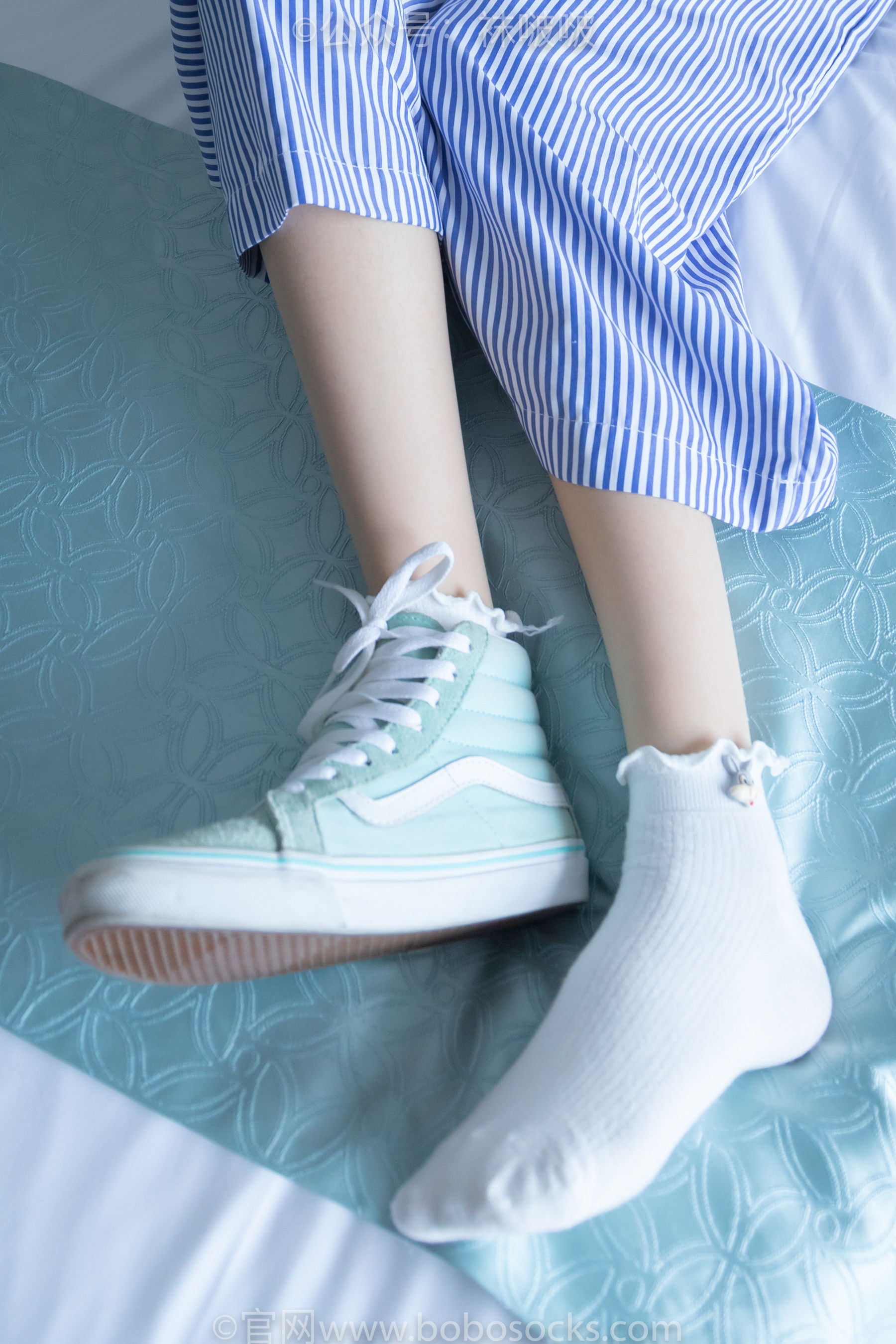 BoBoSocks袜啵啵 No.027 稚予- vans、白色棉袜、肉丝