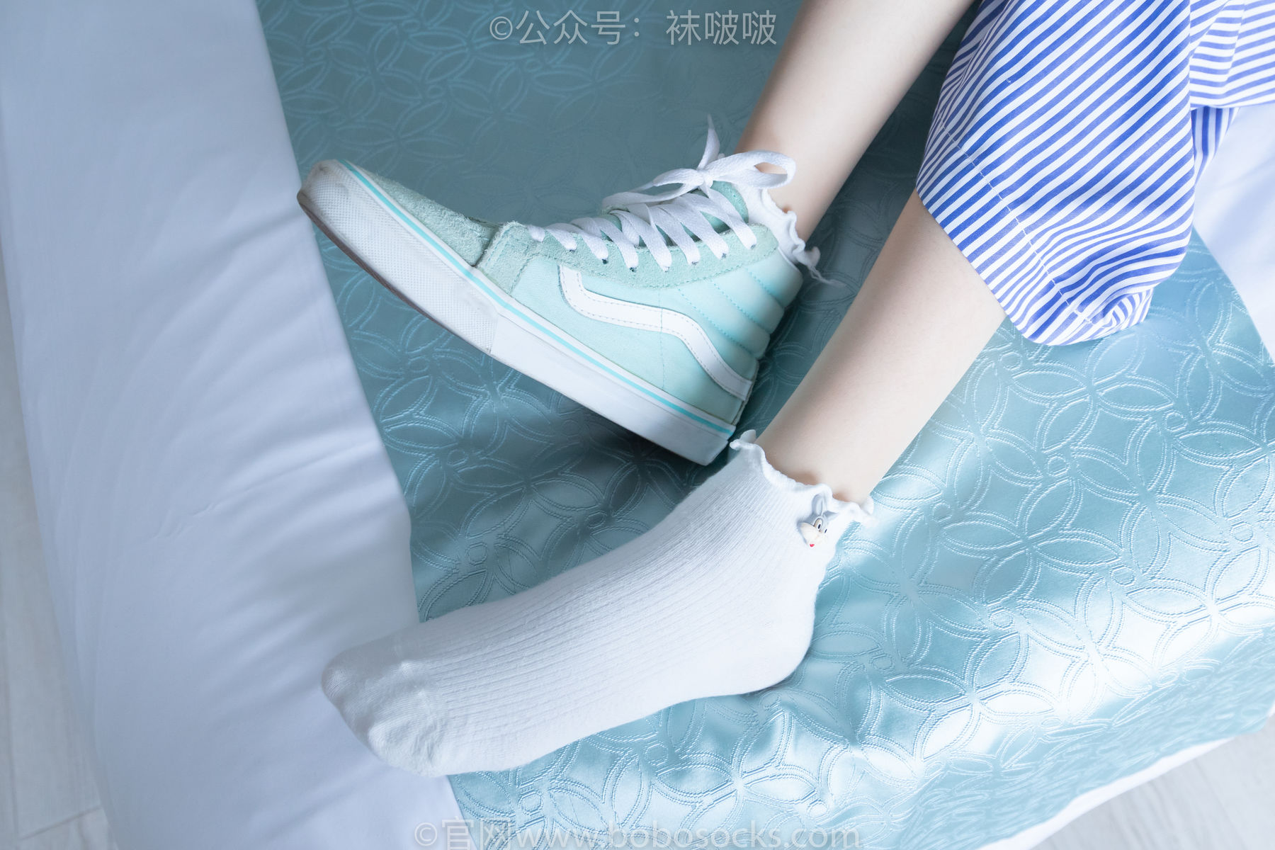 BoBoSocks袜啵啵 No.027 稚予- vans、白色棉袜、肉丝