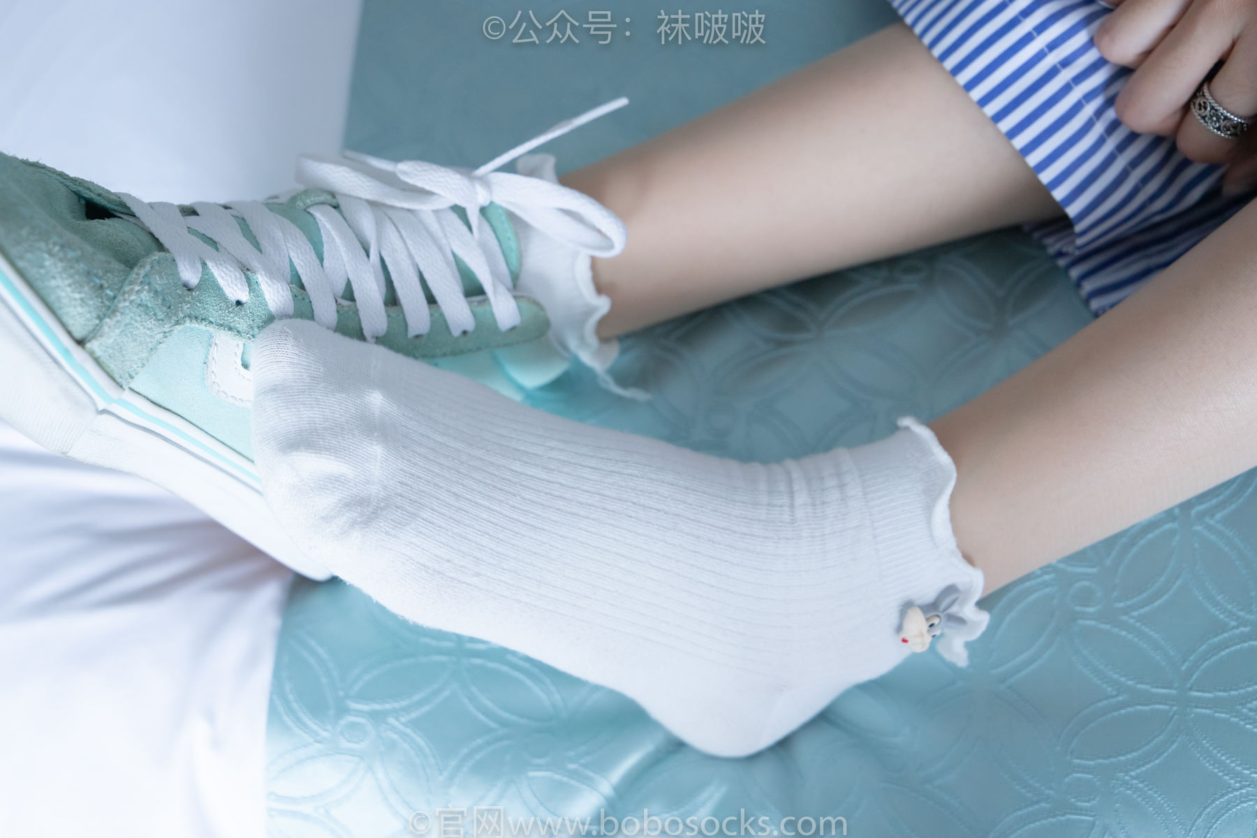 BoBoSocks袜啵啵 No.027 稚予- vans、白色棉袜、肉丝