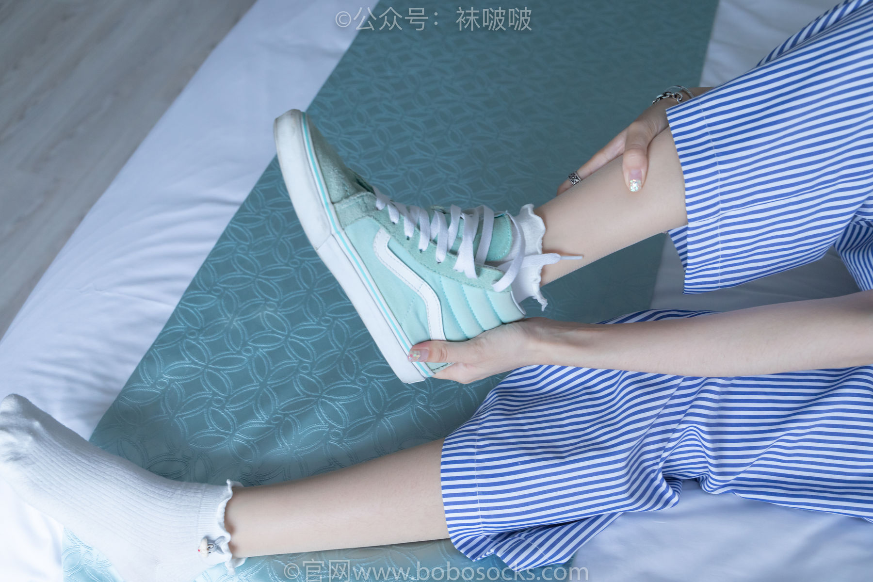 BoBoSocks袜啵啵 No.027 稚予- vans、白色棉袜、肉丝