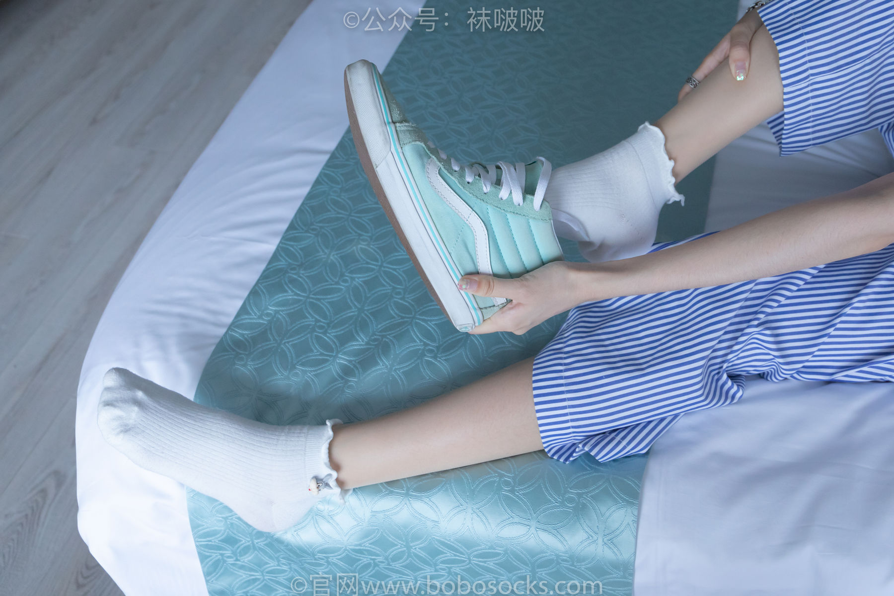 BoBoSocks袜啵啵 No.027 稚予- vans、白色棉袜、肉丝