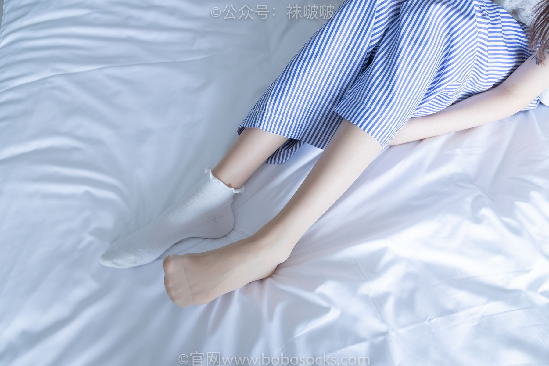 BoBoSocks袜啵啵 No.027 稚予- vans、白色棉袜、肉丝