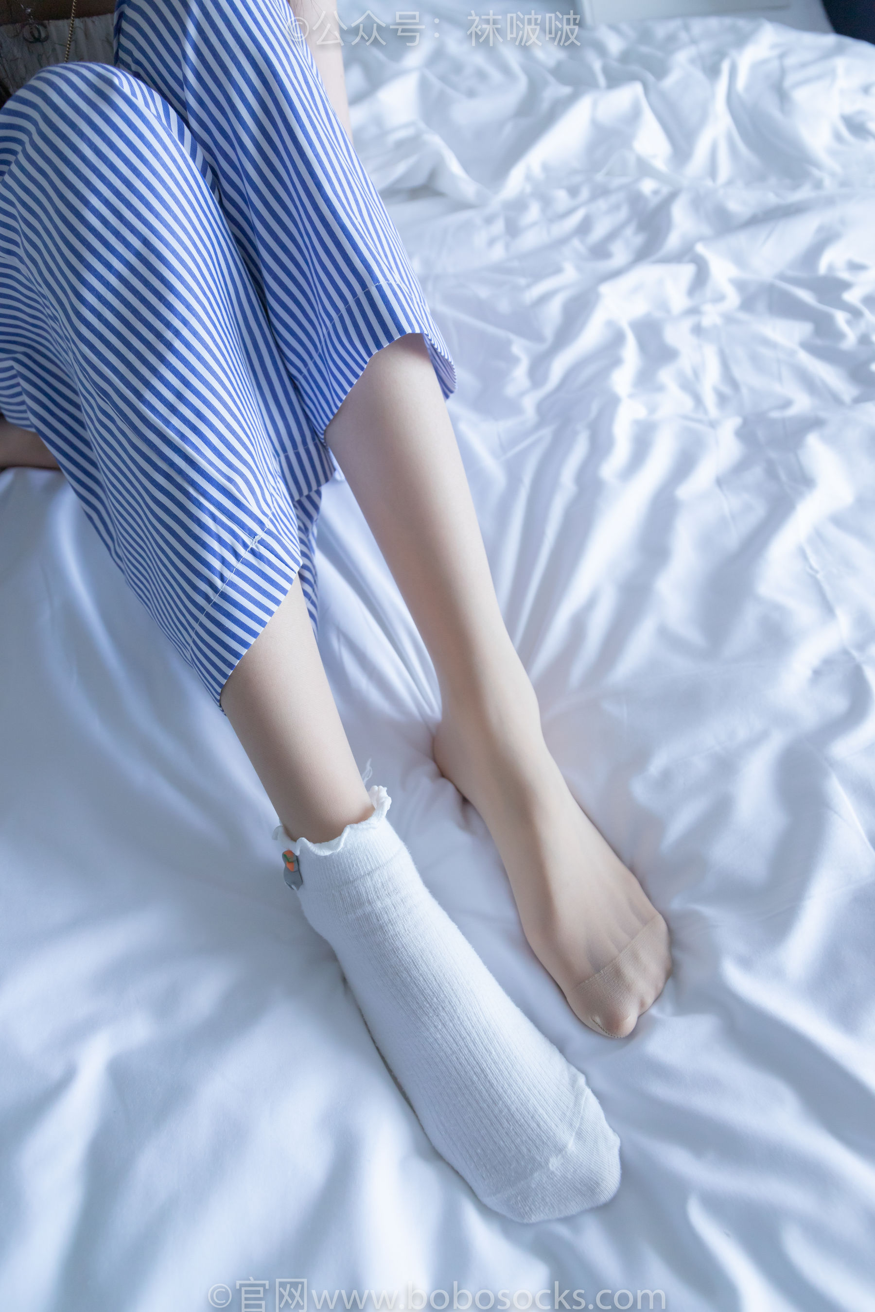 BoBoSocks袜啵啵 No.027 稚予- vans、白色棉袜、肉丝
